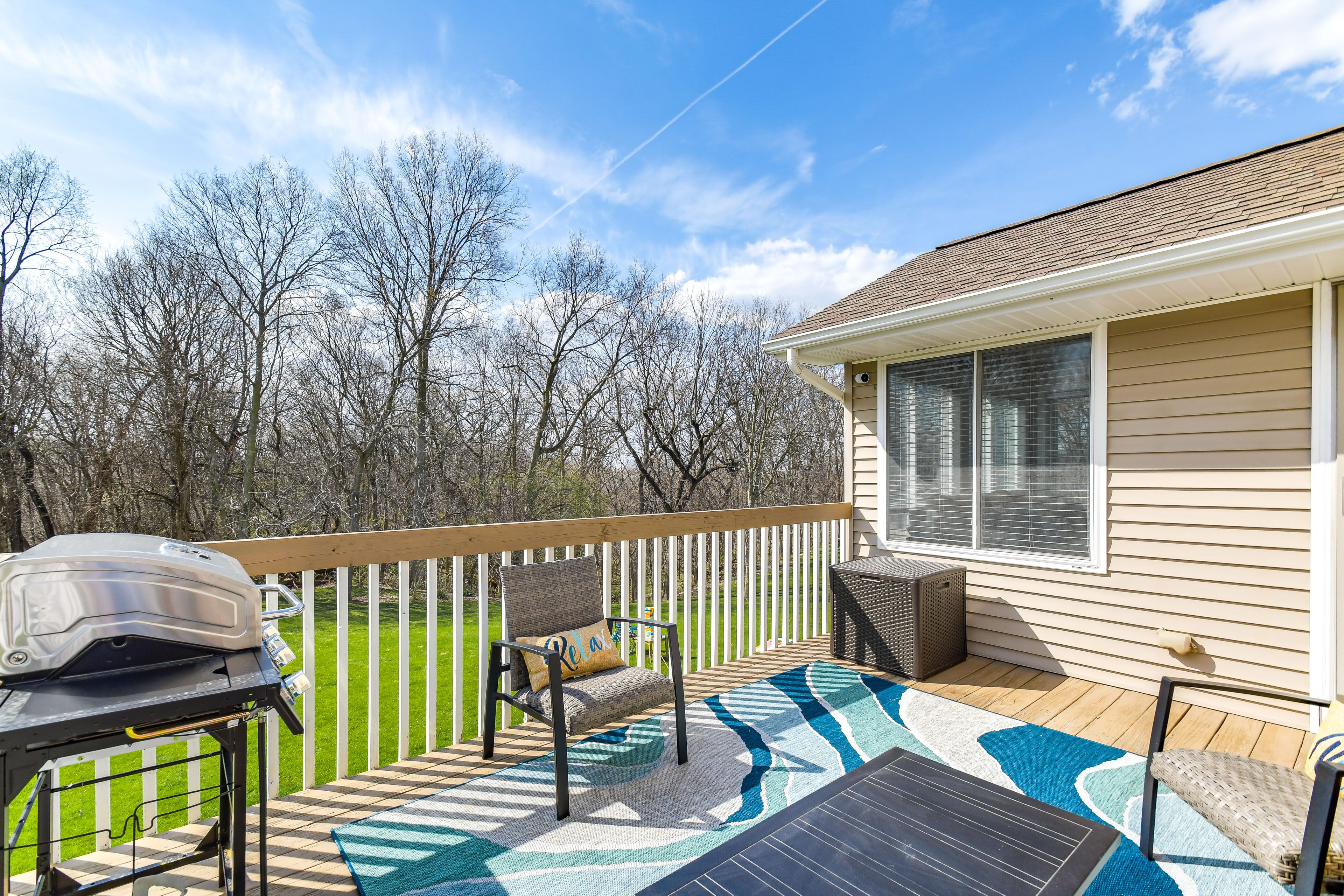 Balcony | Gas Grill | Main Level