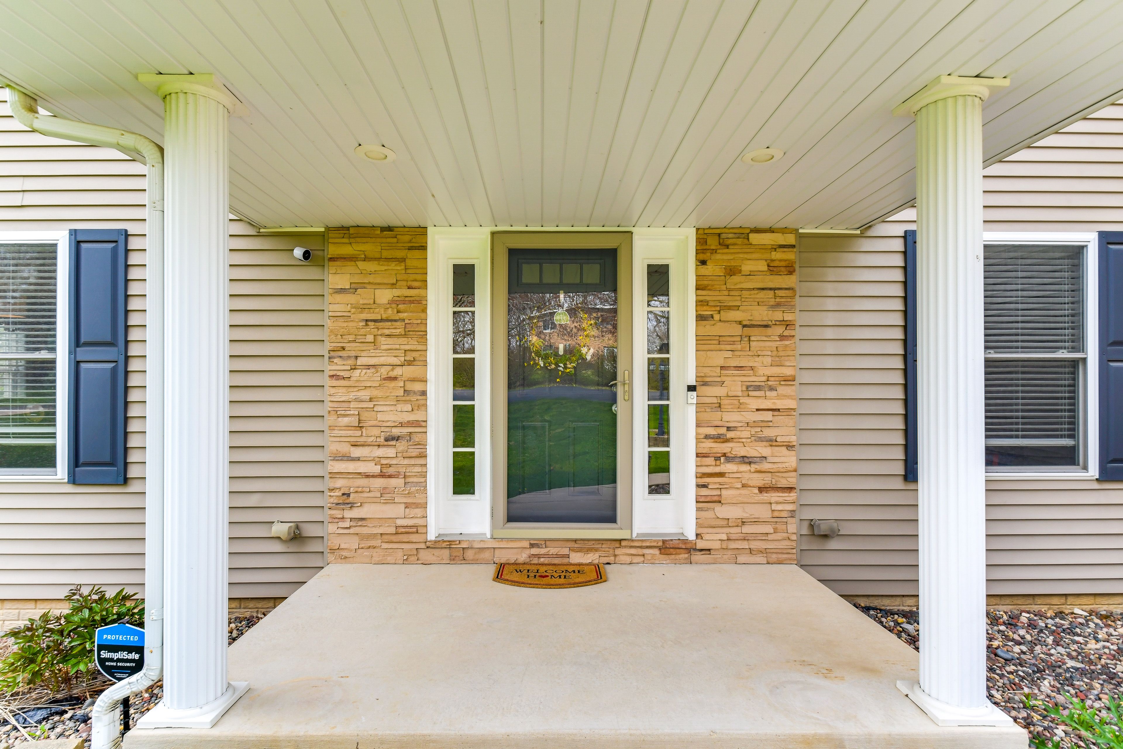 Property Entrance | 2 Steps Required