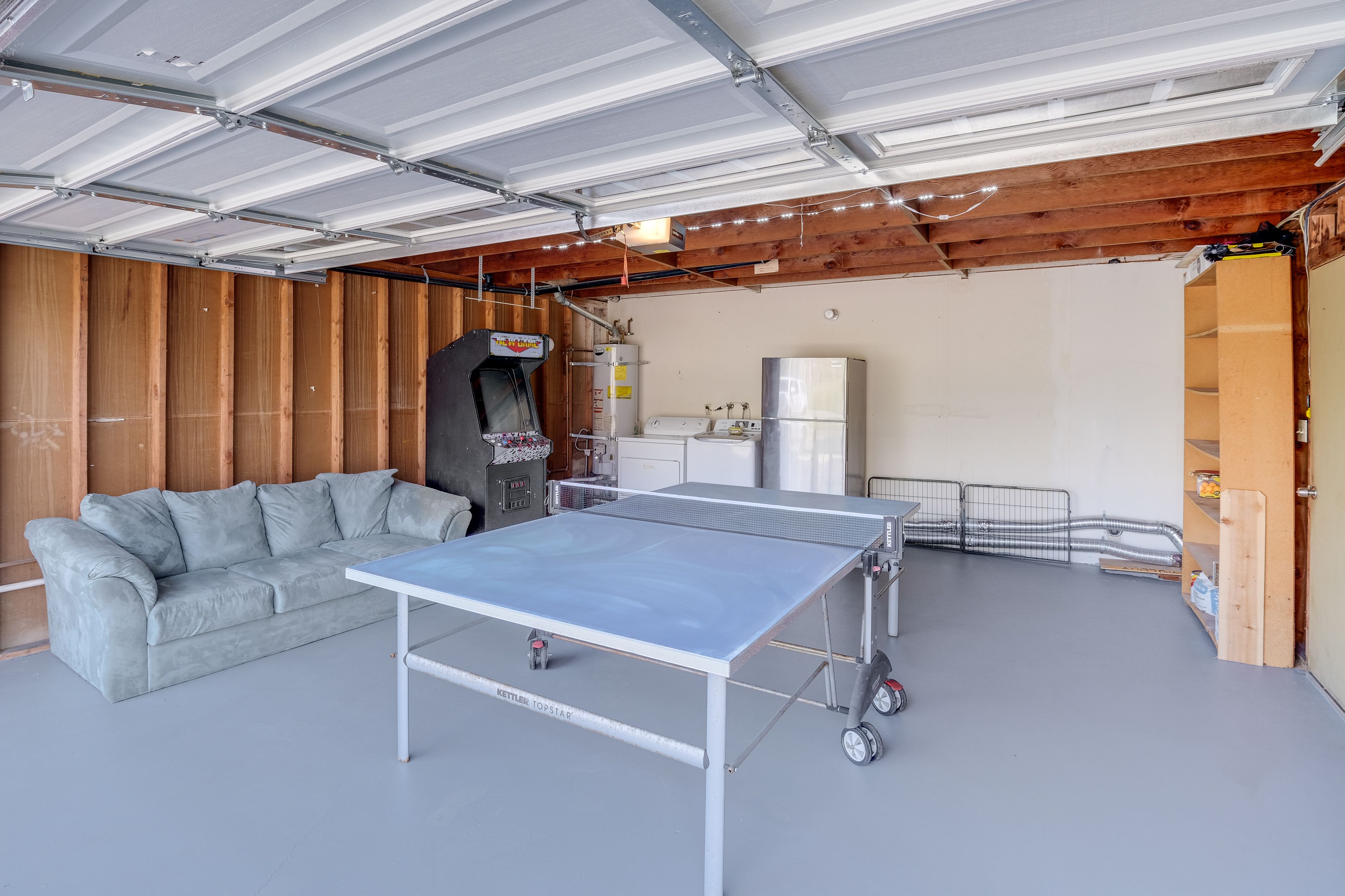Garage Game Room | Ground Level | Ping-Pong Table