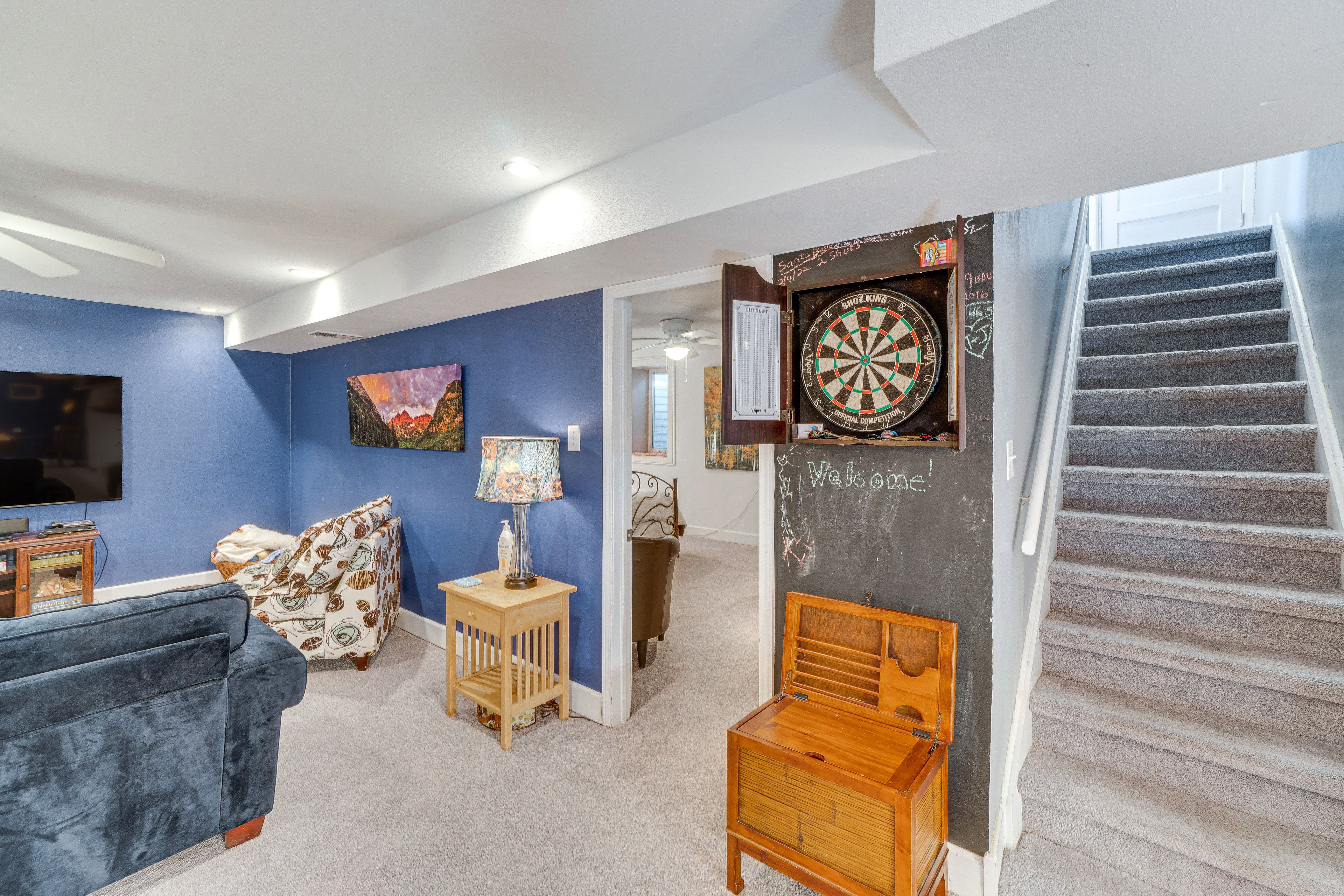 Game Room | Smart TV | Board Games | Pool Table | Pack 'n Play | Basement