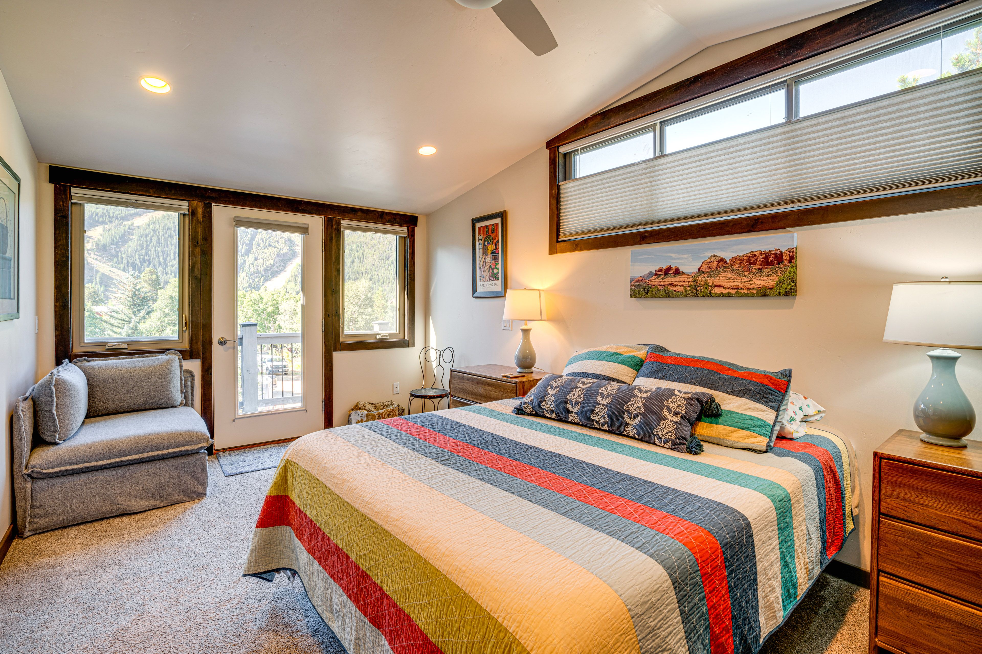 Bedroom 1 | Queen Bed | Linens Provided | 2nd Floor