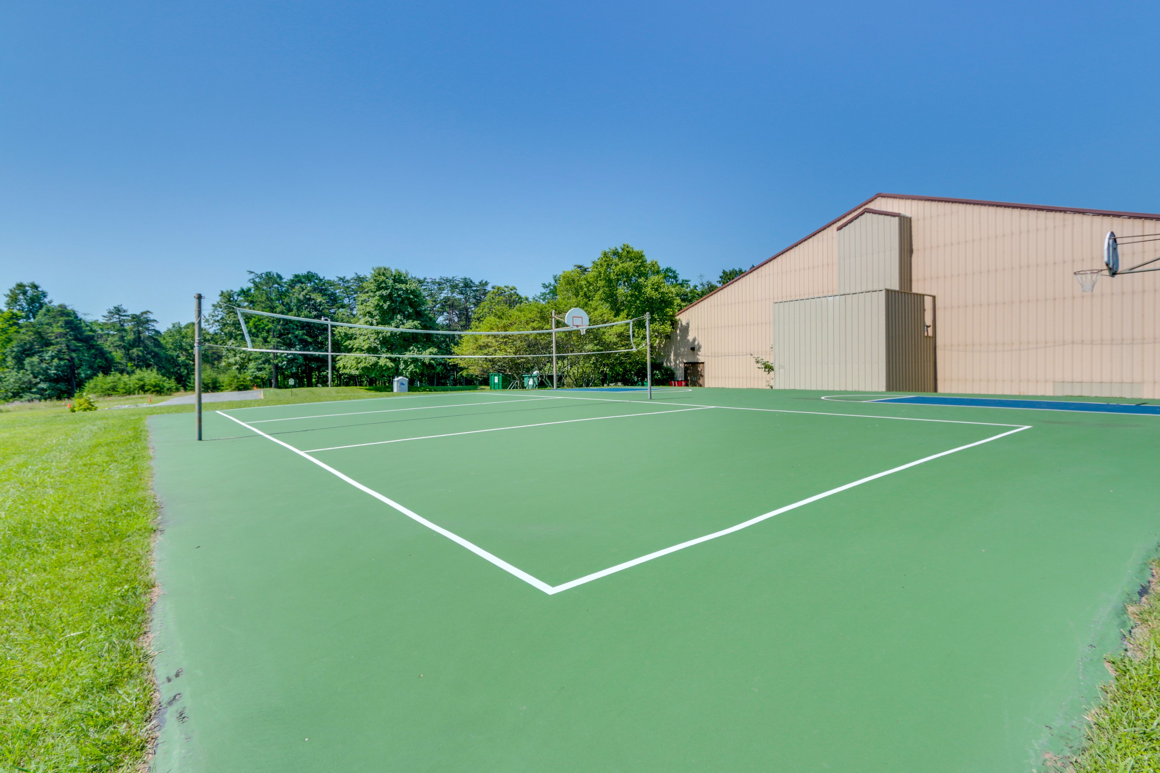 Volleyball & Basketball Court