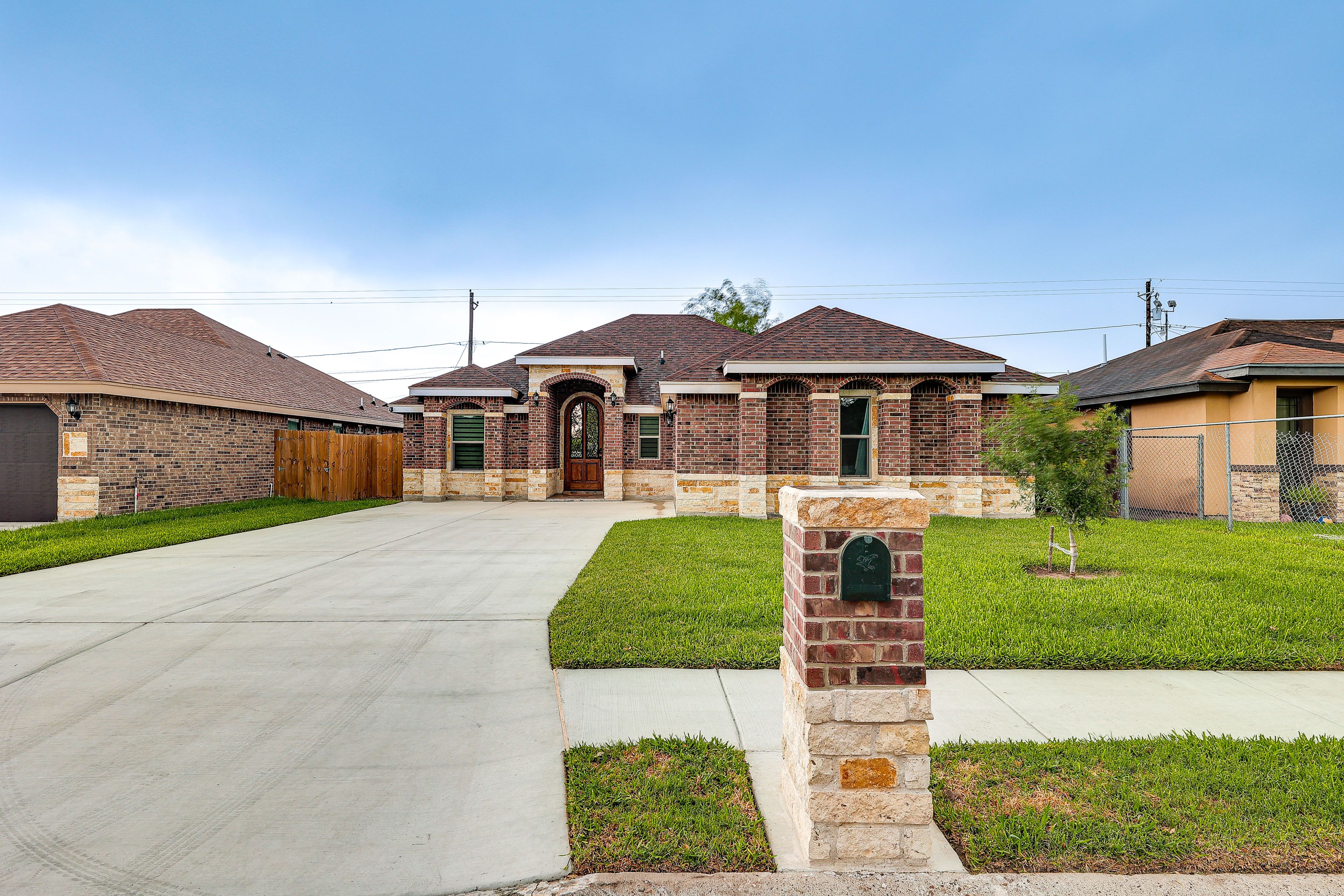 Home Exterior | Fenced-In Yard | Central A/C