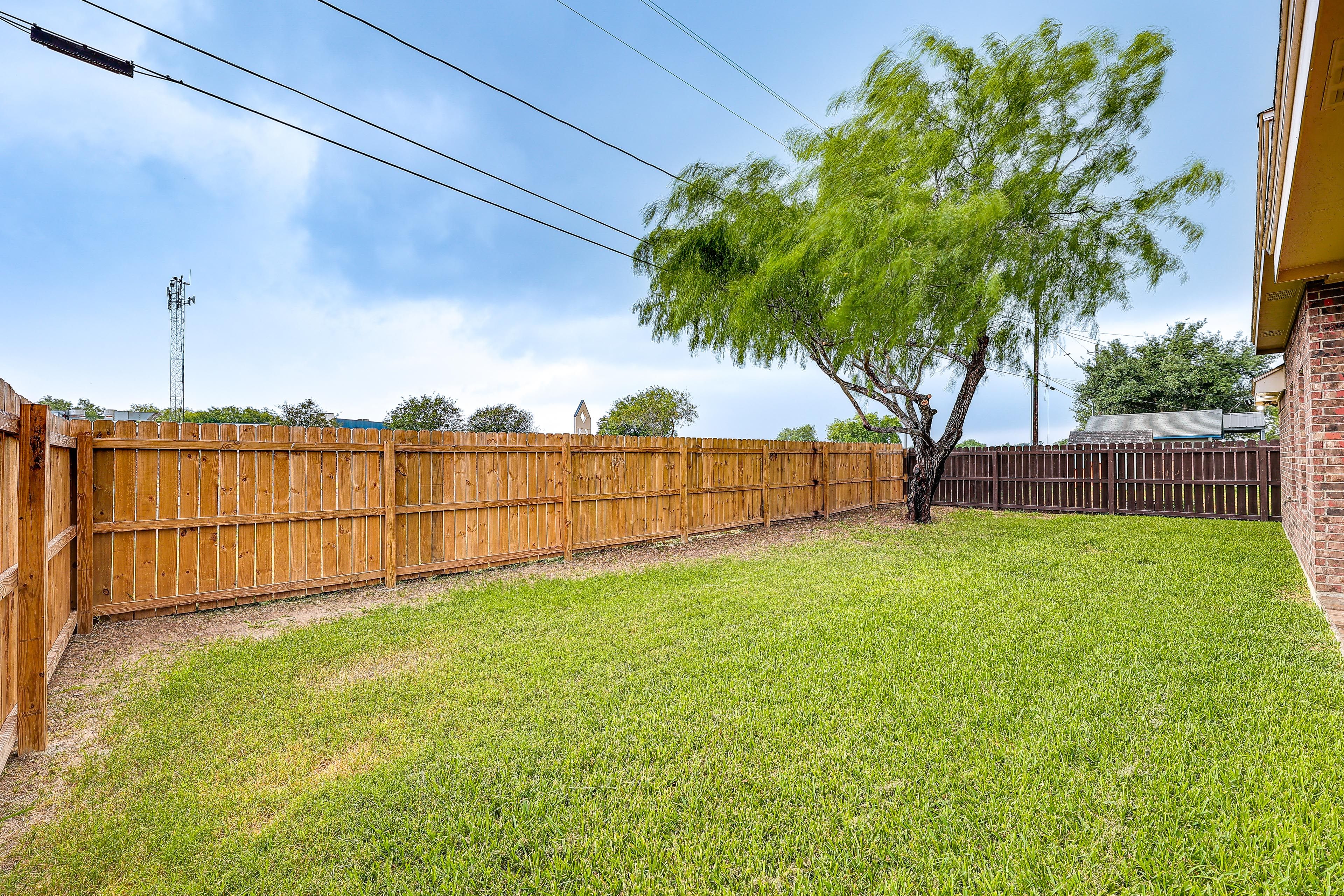 Private Backyard Area