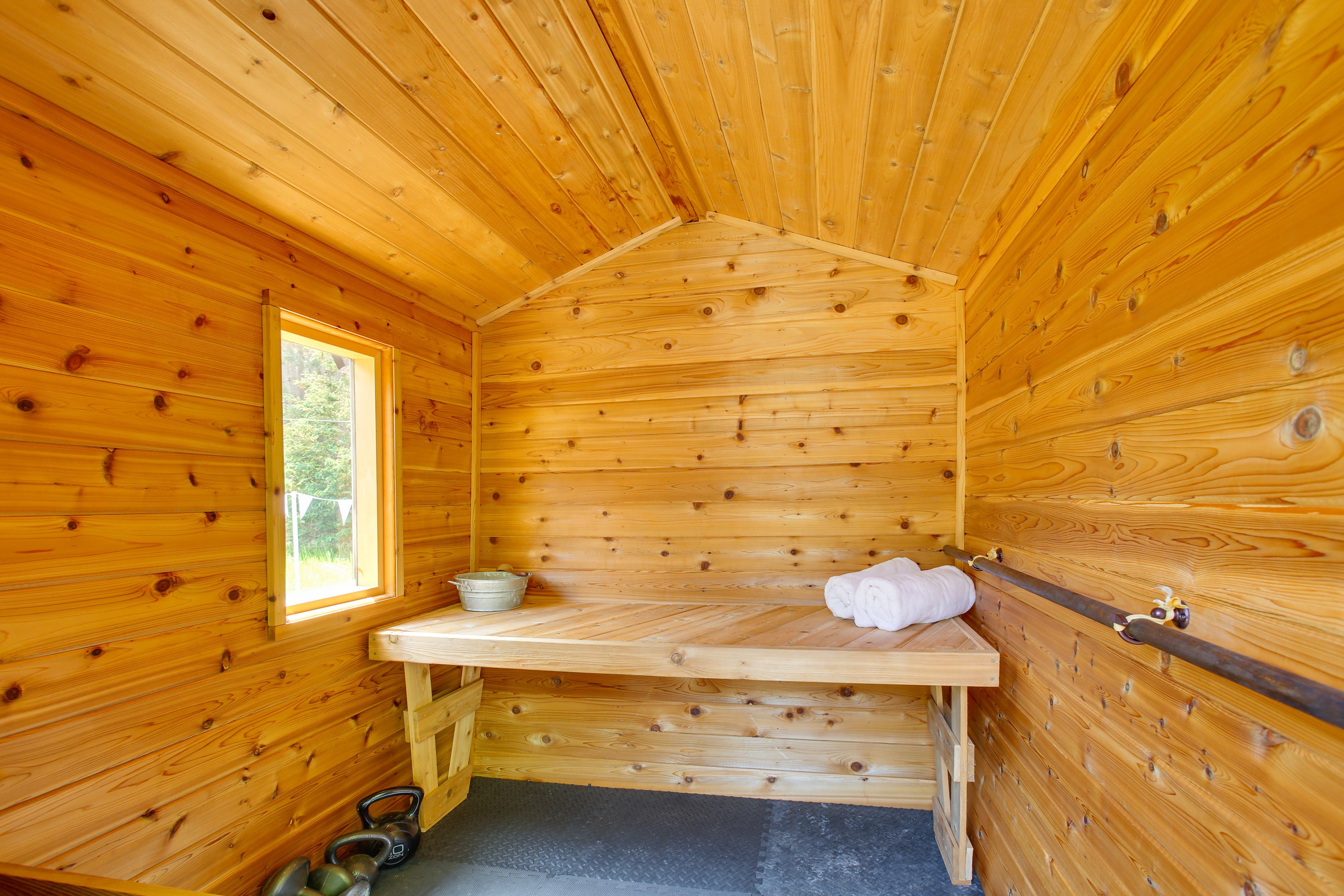 Interlochen Vacation Rental | 1BR | 1BA | 605 Sq Ft | Step-Free Entry