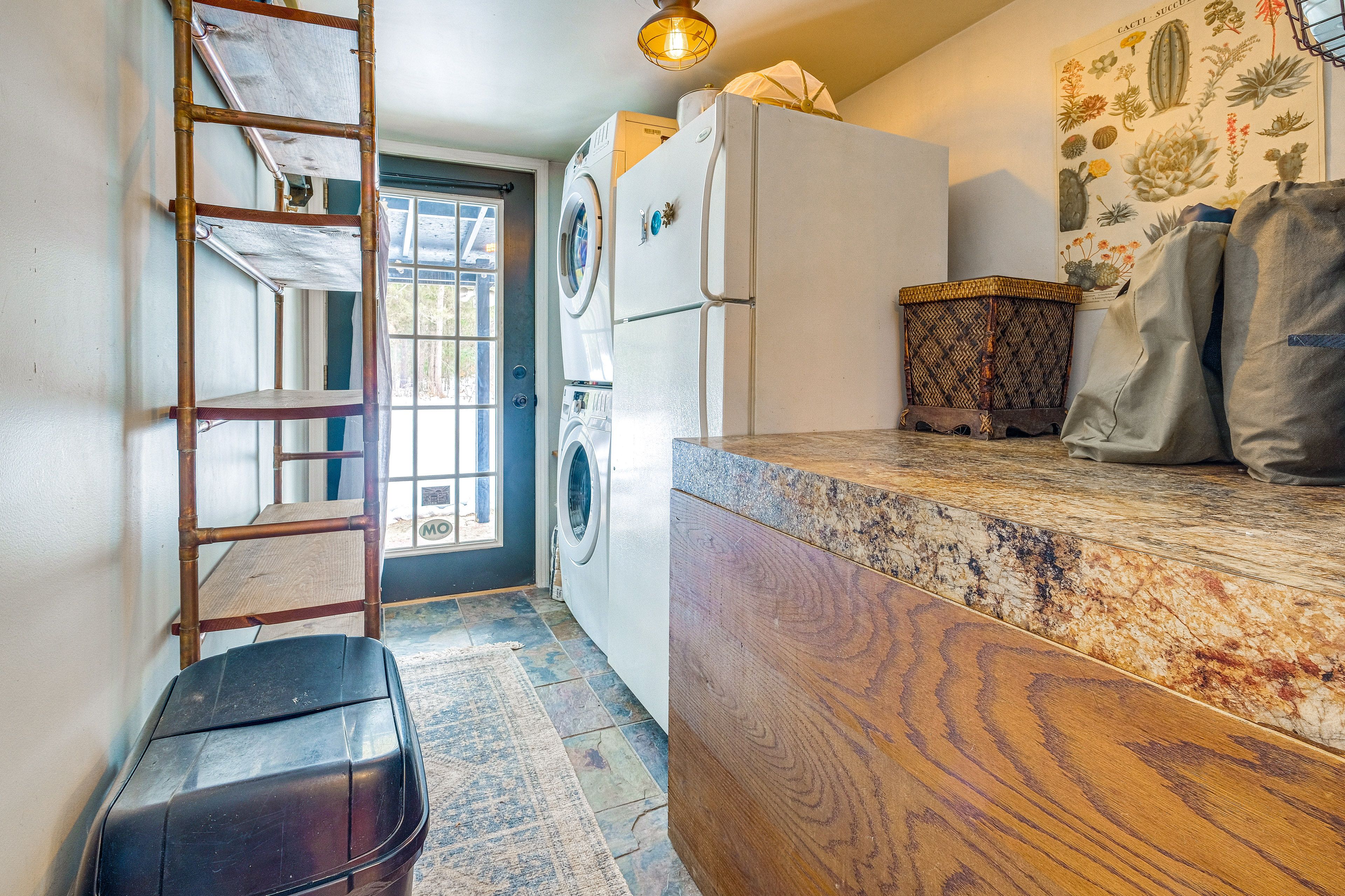 Laundry Area | 1 Small Step to Enter
