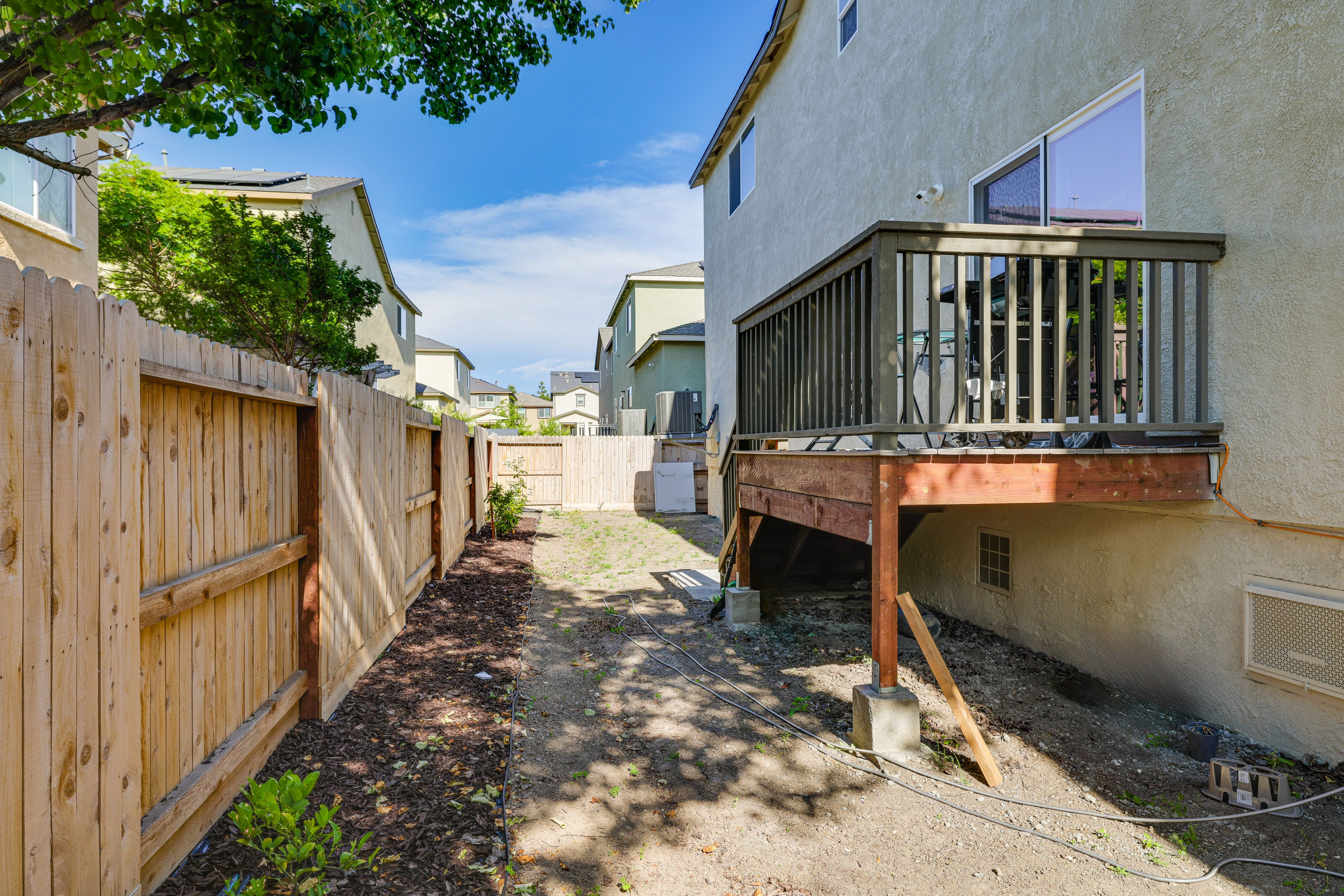Fenced Yard