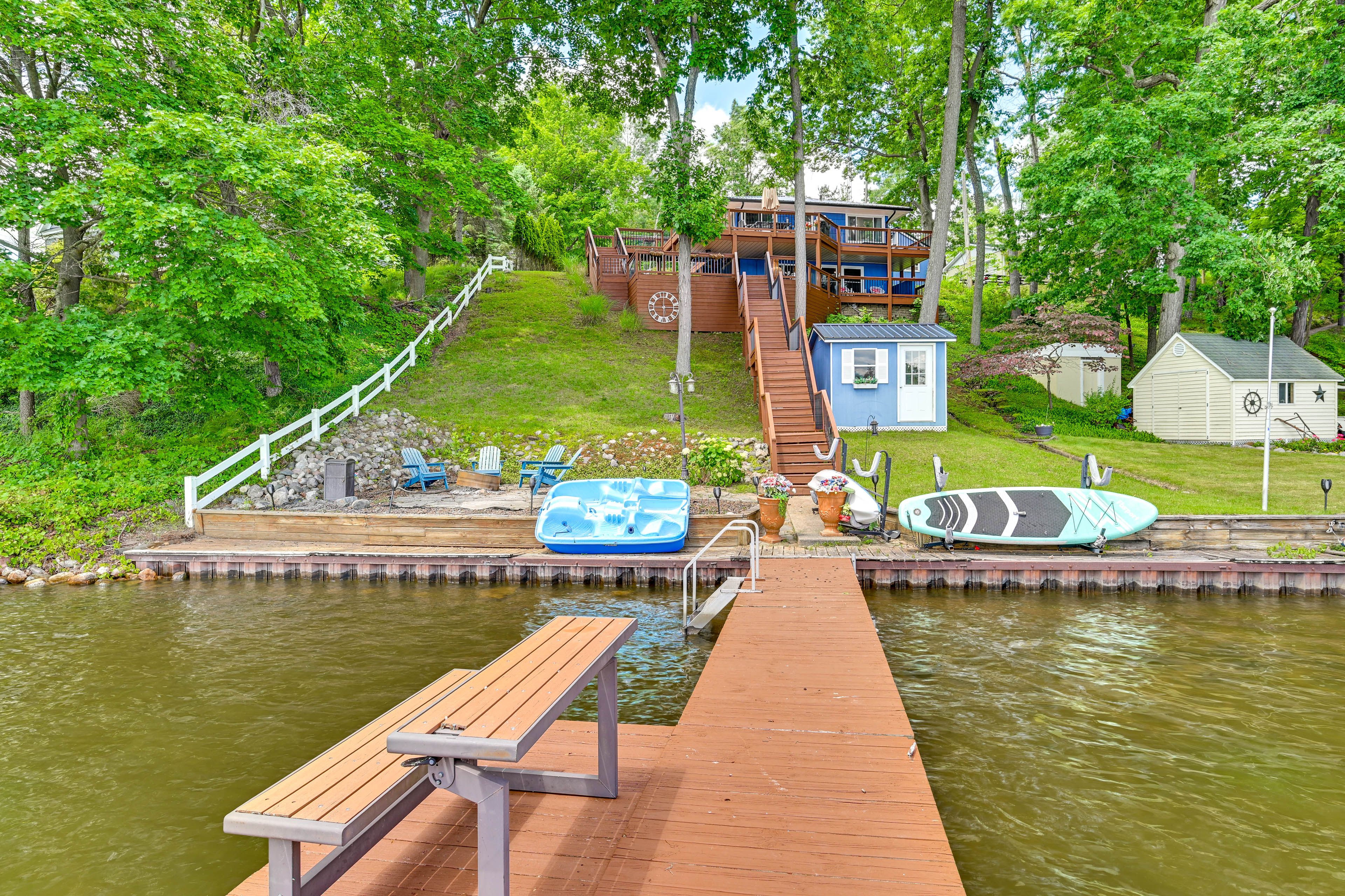 Lake Access On-Site | Private Dock