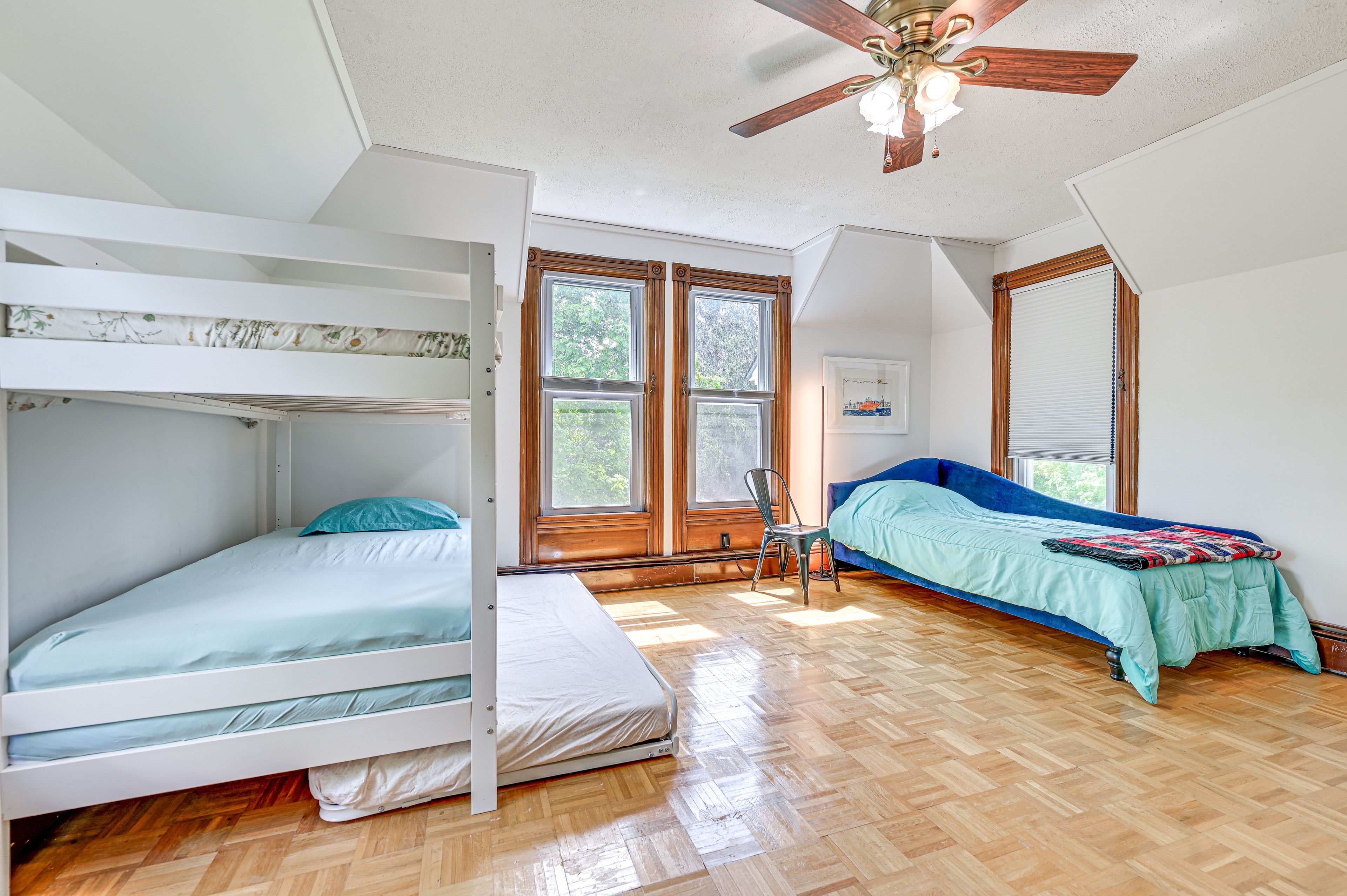 Bedroom 3 | Twin Bunk Bed w/ Twin Trundle | Twin XL Bed | 2nd Floor
