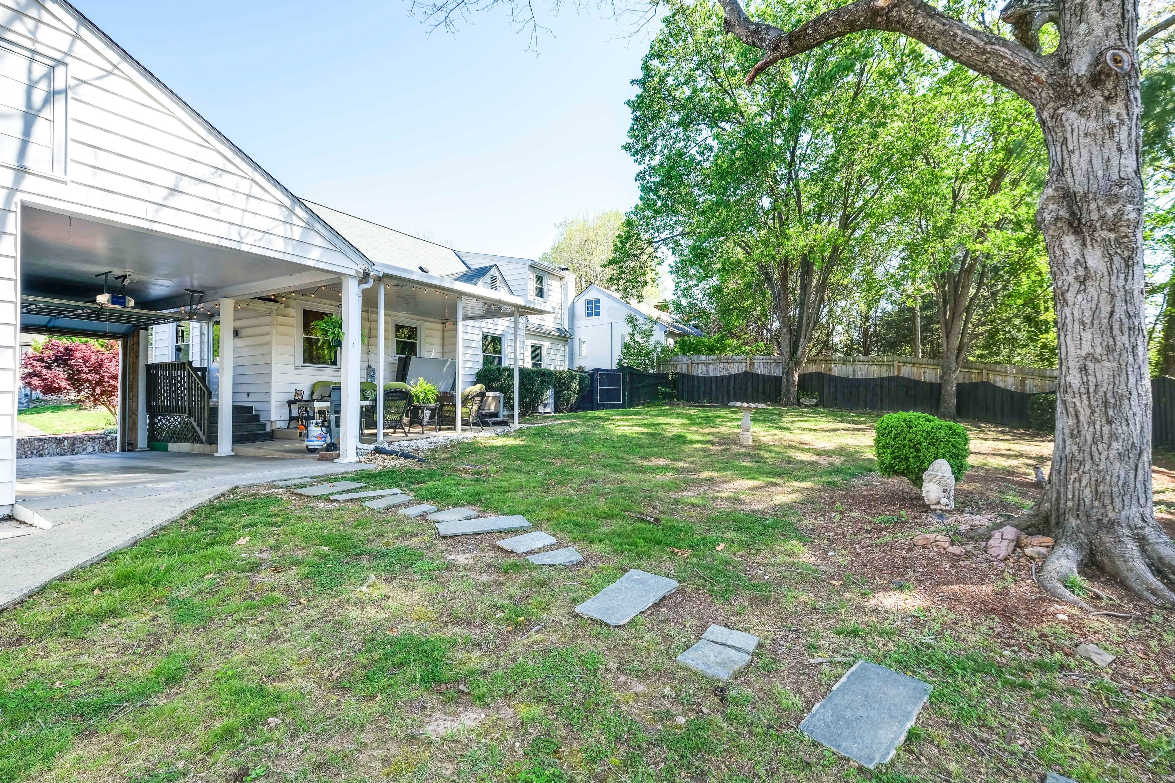 Fenced Double Lot