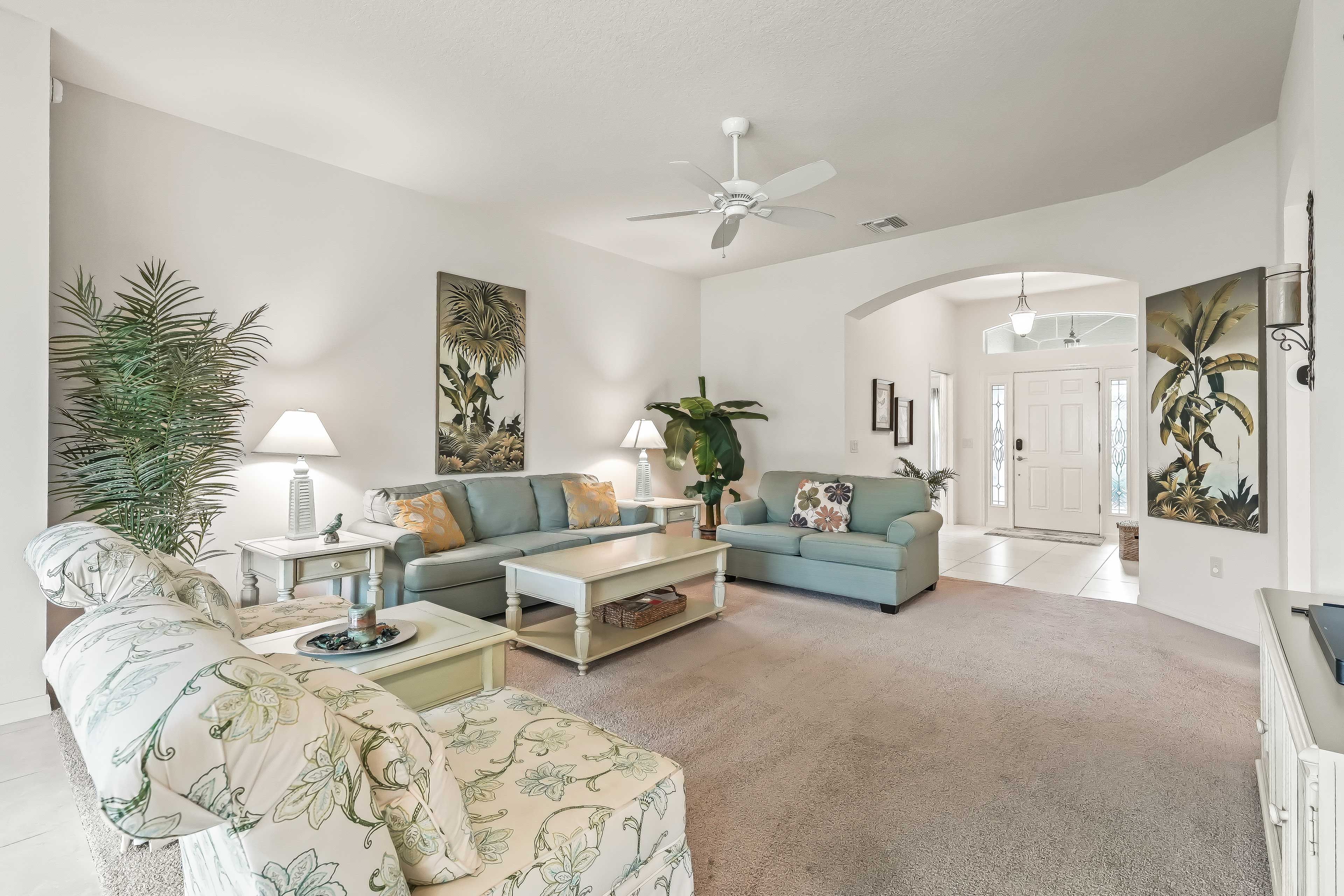The Villages Vacation Rental | 3BR | 2BA | Step-Free Access | 2,124 Sq Ft