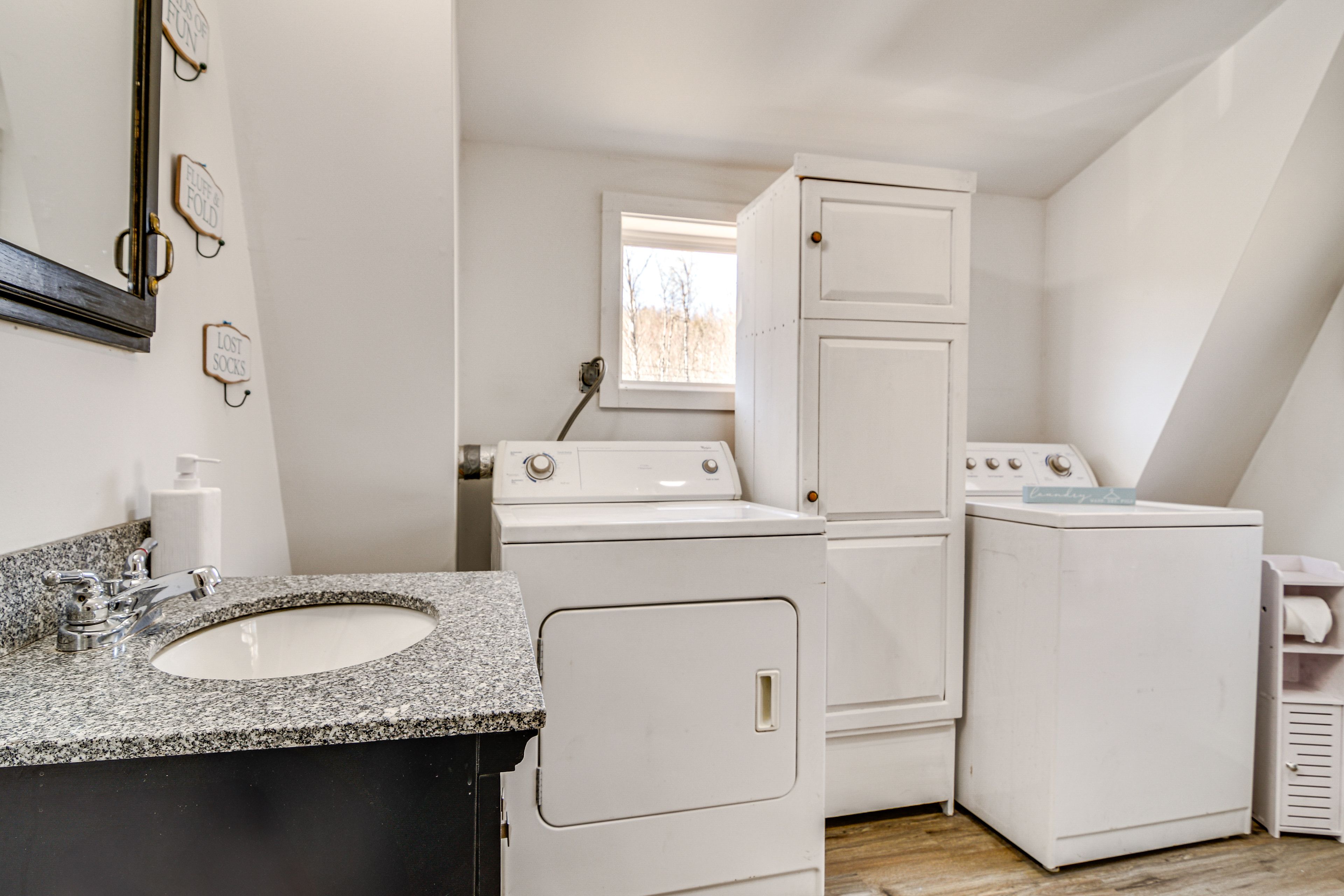 Washer/Dryer | Laundry Detergent | Iron/Board