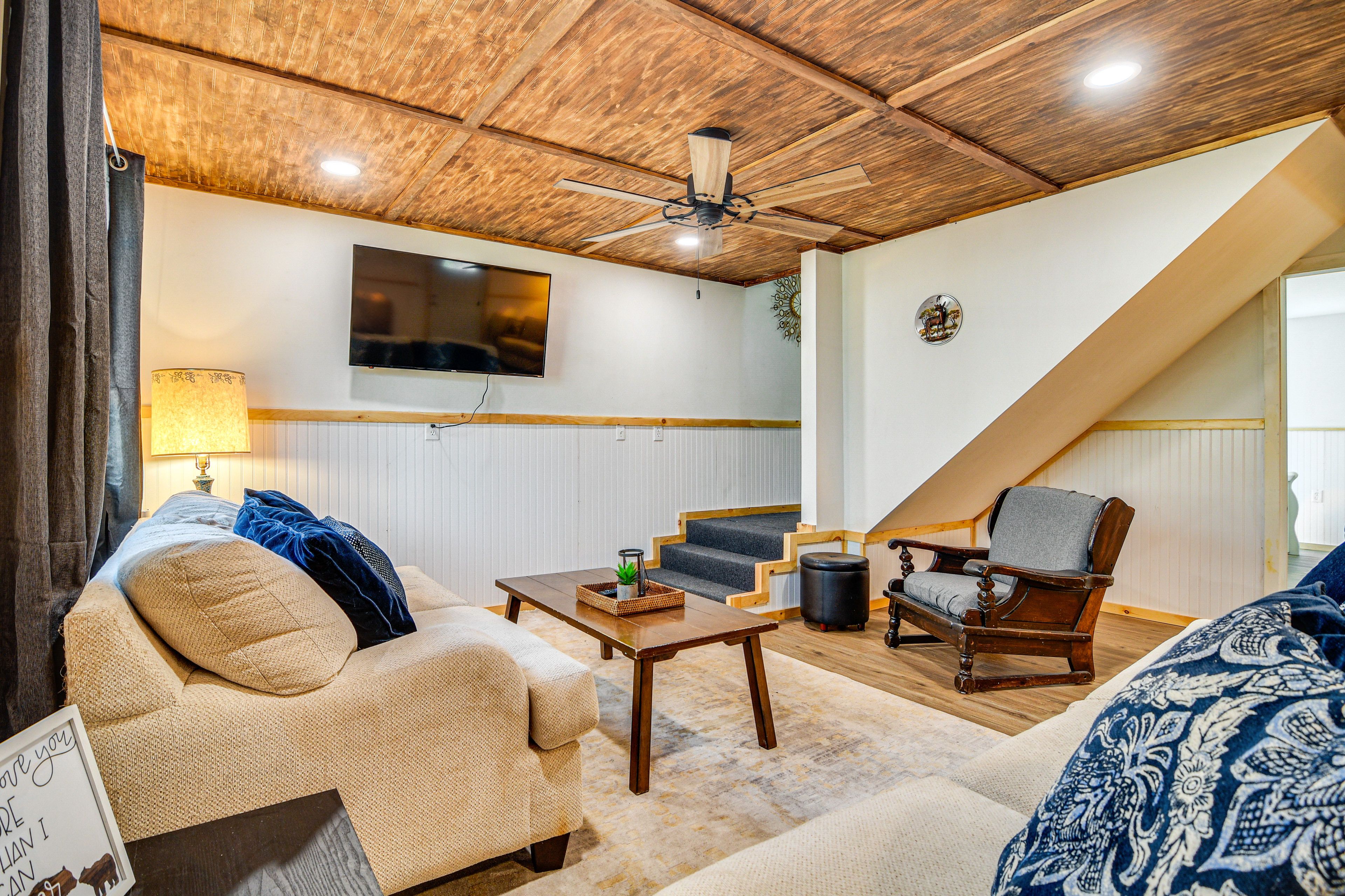 Interior | 2-Story Home | Stairs Required for Kitchen & Full Bathroom