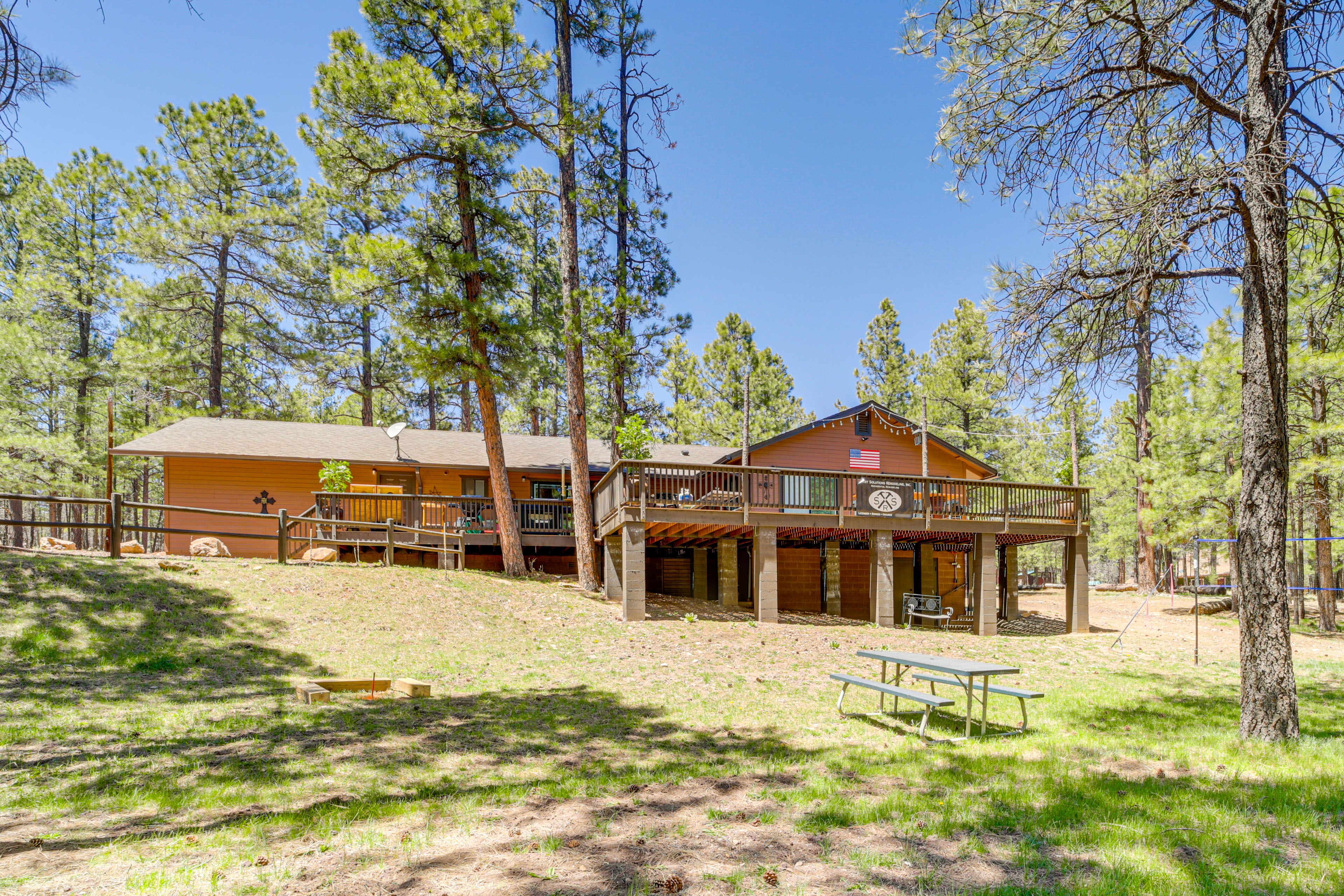 Happy Jack Vacation Rental | 3BR | 1.5BA | Step-Free Access | 2,700 Sq Ft