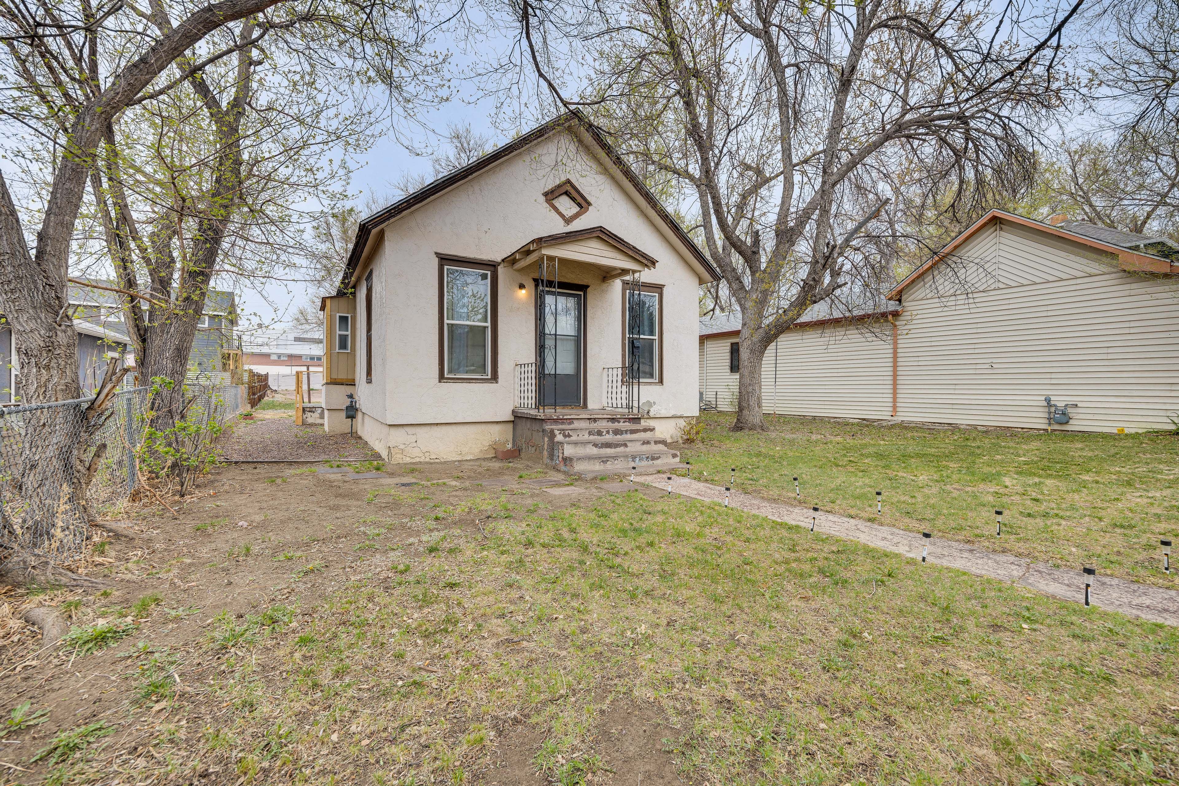 Front Exterior | Private Yard