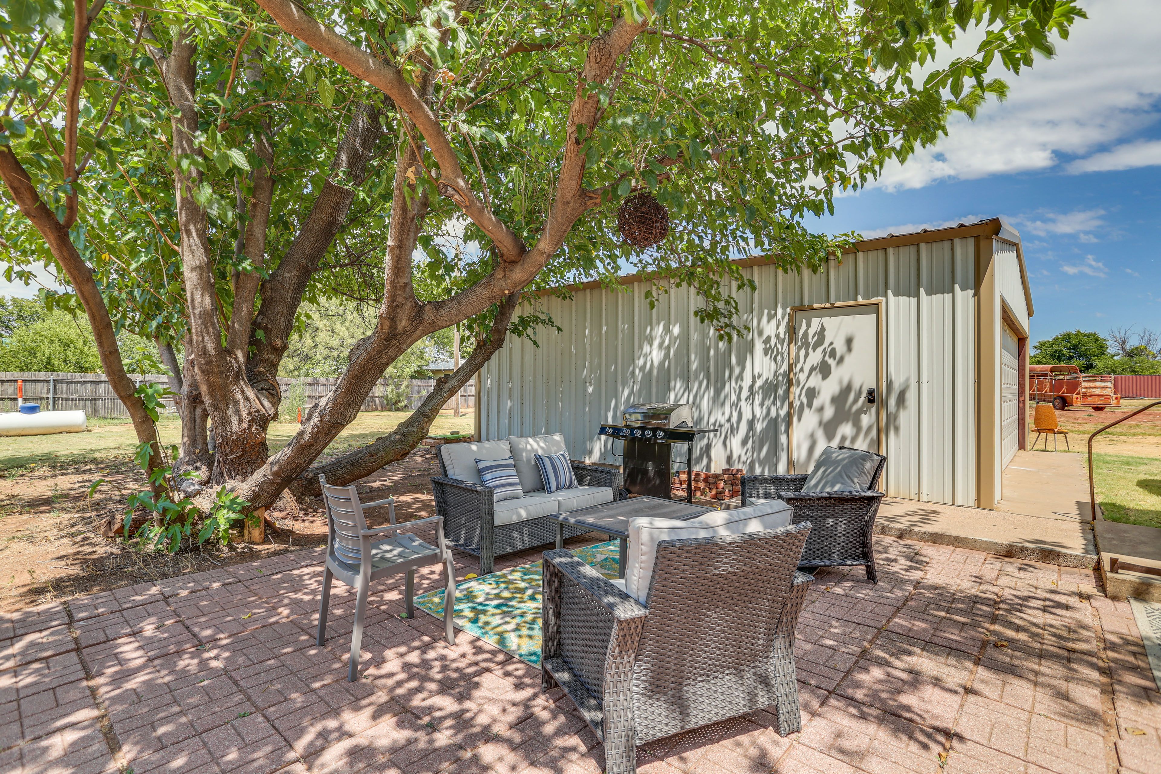 Patio | Gas Grill | Outdoor Seating & Dining | Yard