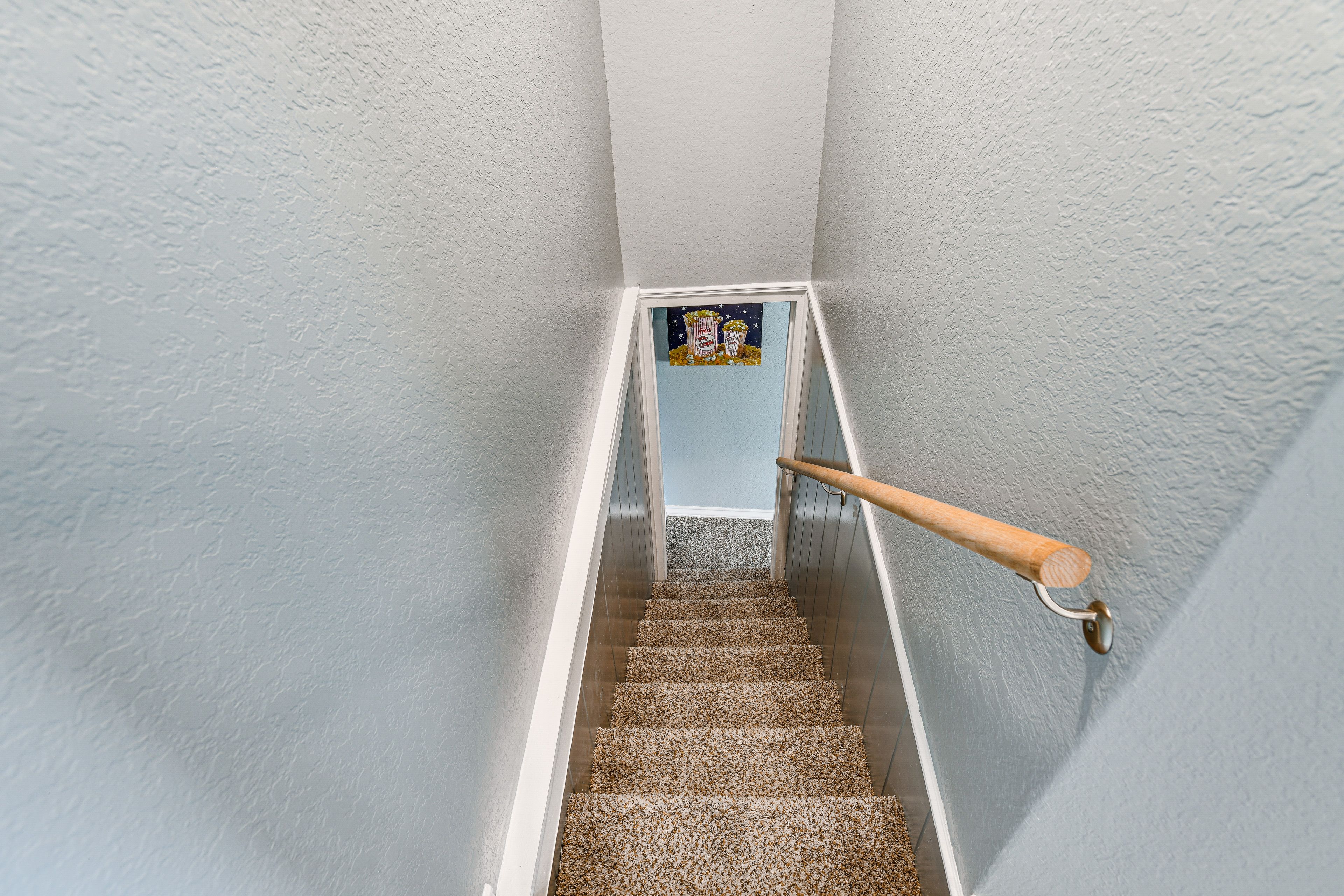 Stairs to Basement Level