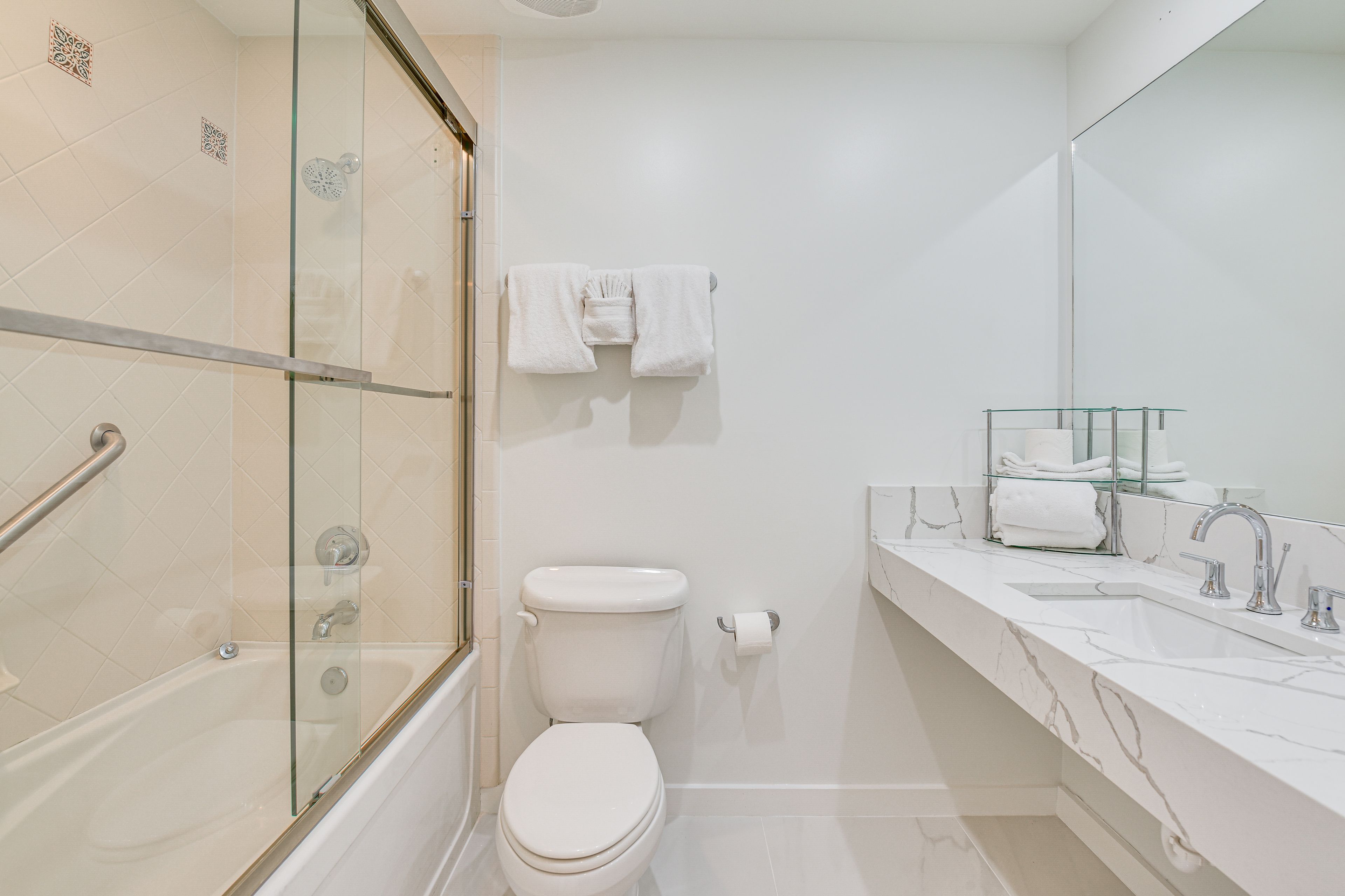 En-Suite Bathroom | Grab Rails | Complimentary Toiletries