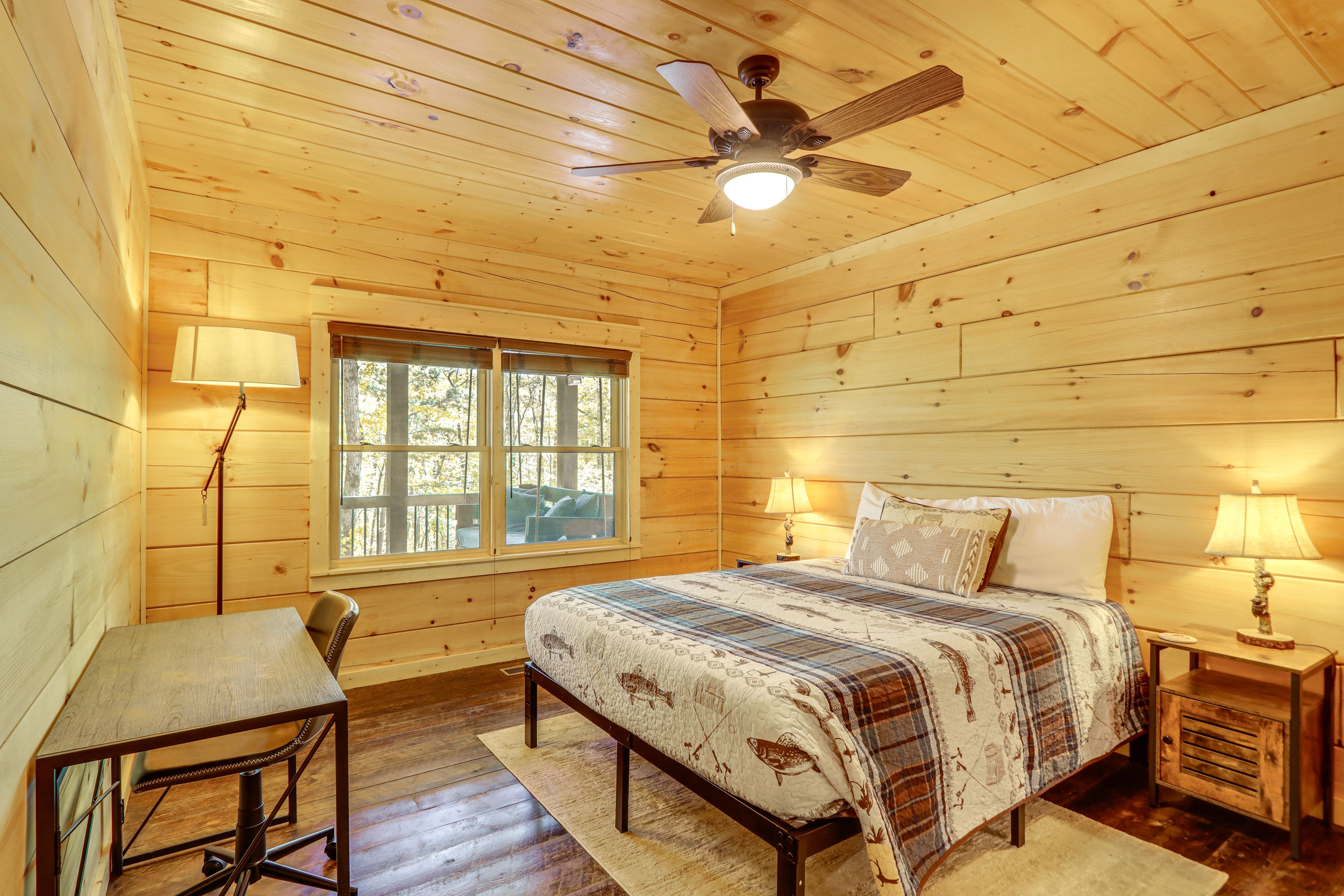 Bedroom 2 | Queen Bed | Central Heating & A/C