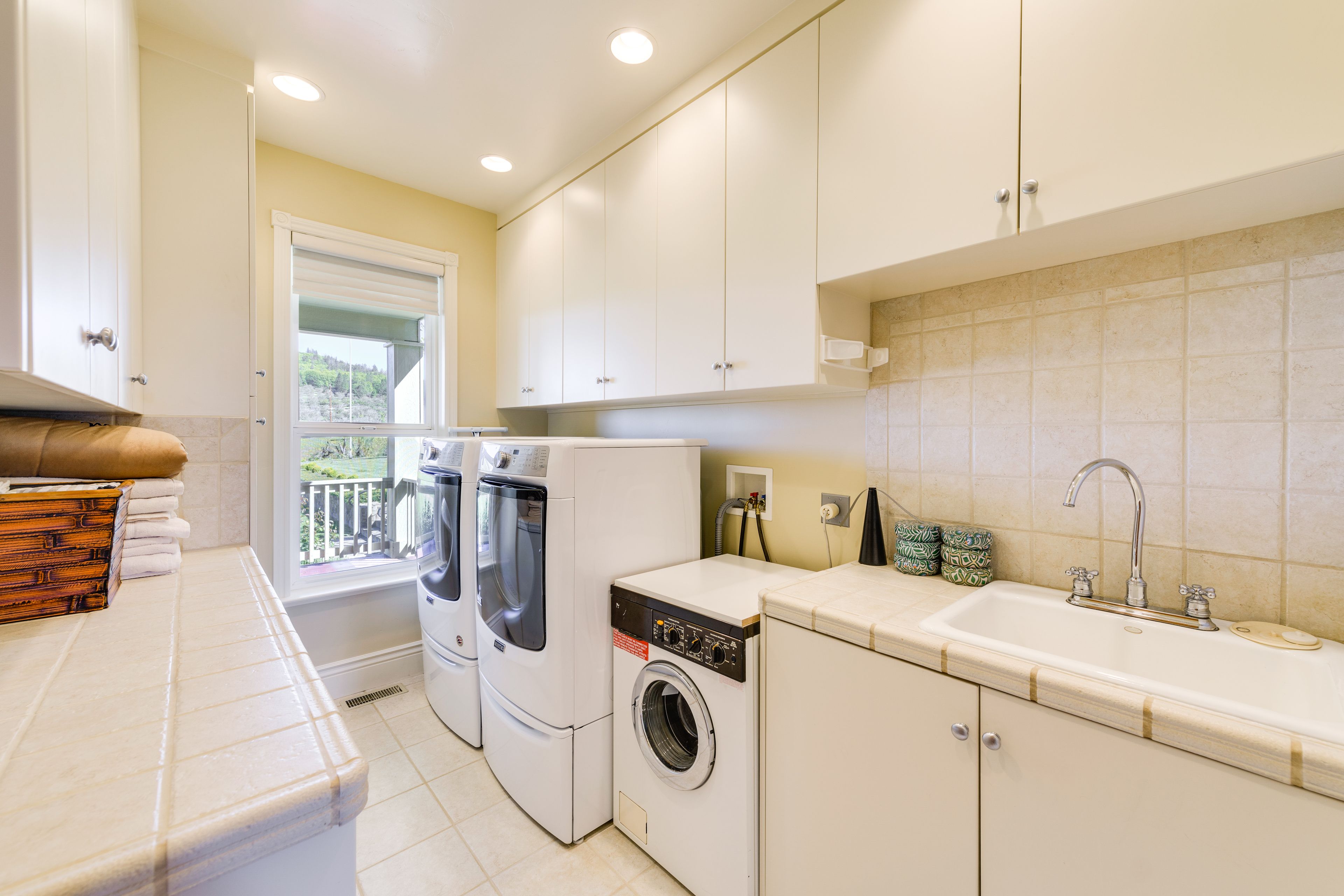 Laundry Room | Washer & Dryer | 1st Floor