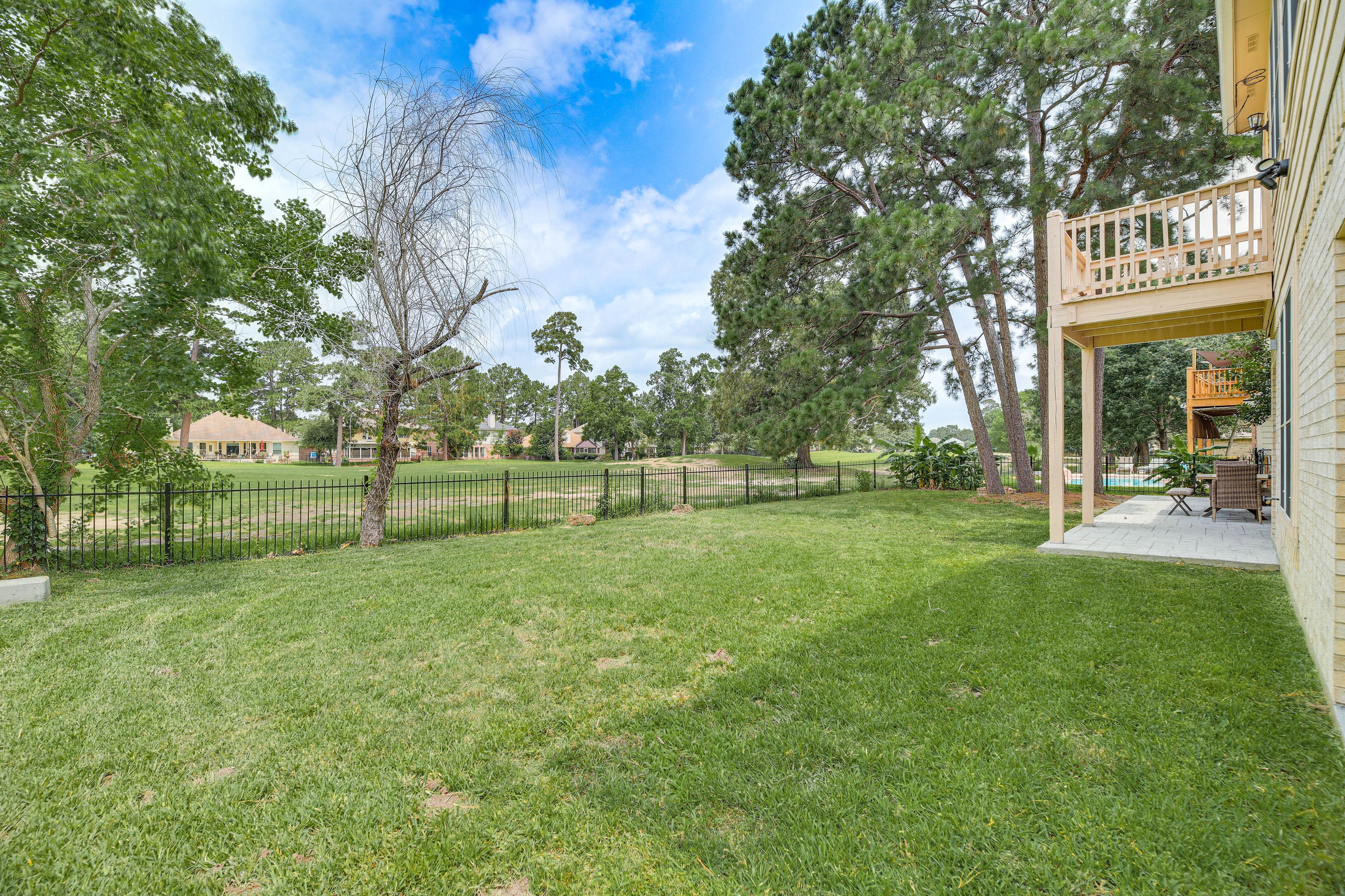 Private Backyard w/ Fencing | Golf Course View