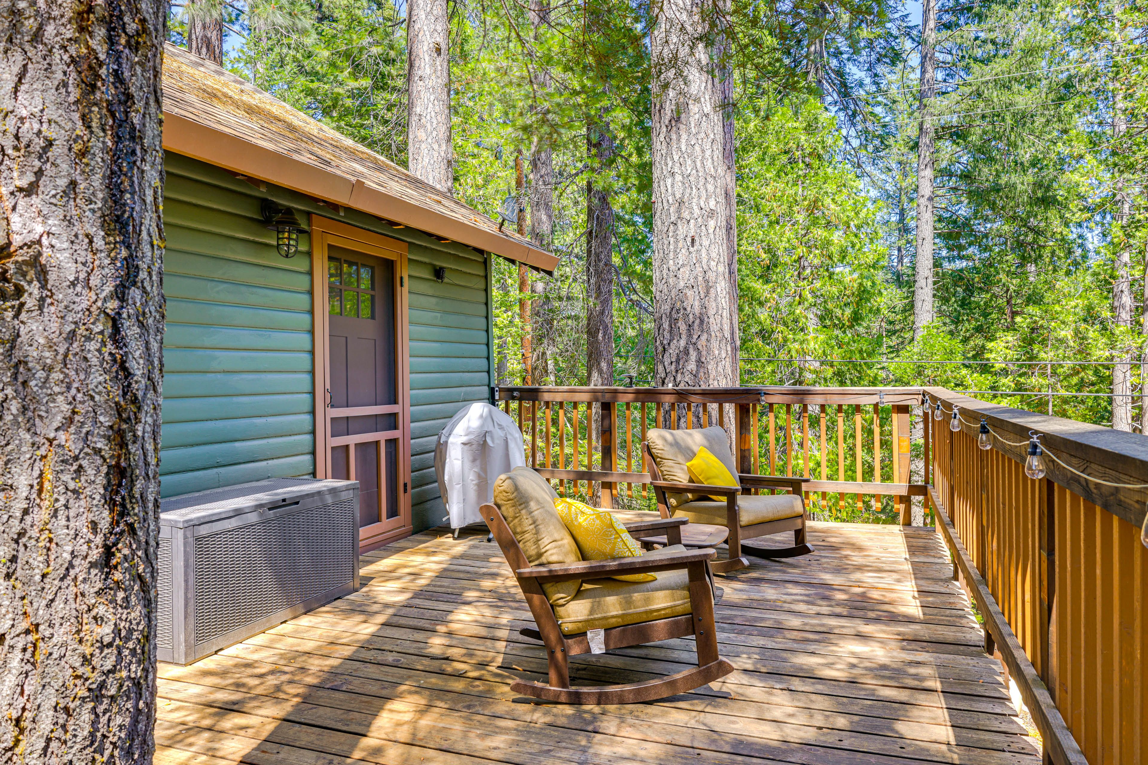 Deck | Picnic Table | Charcoal Grill