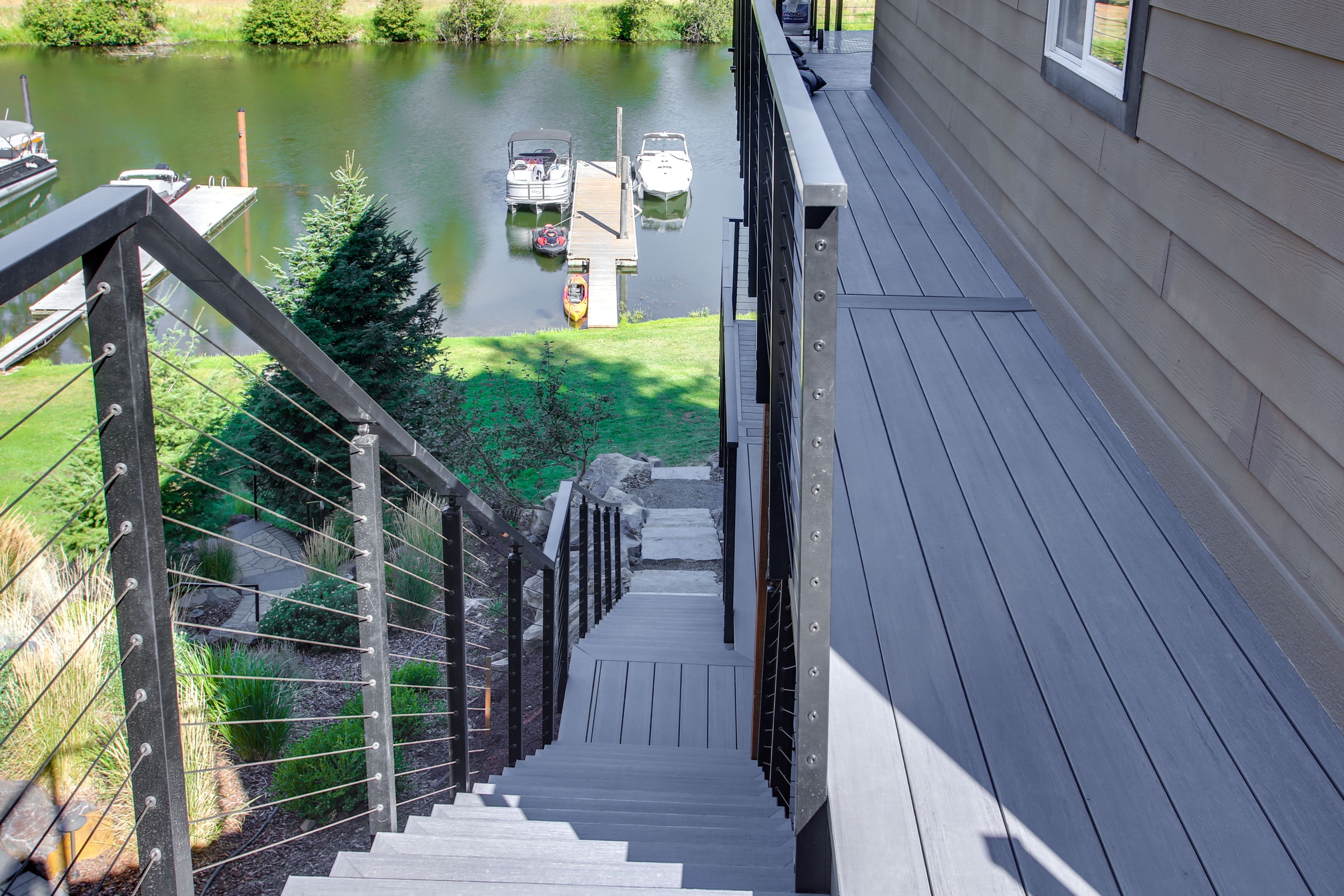 Stairs to Yard