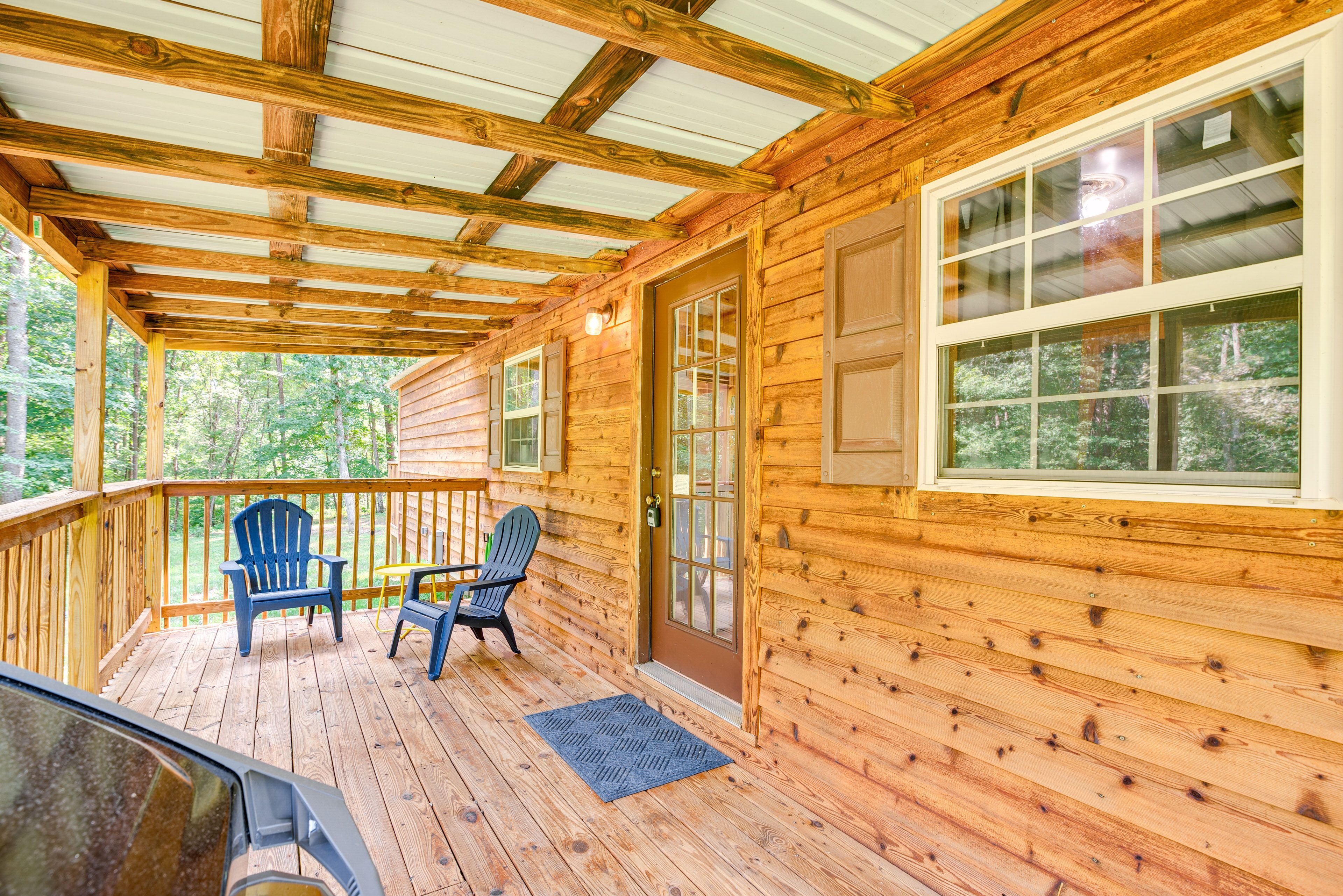 Covered Deck | Gas Grill