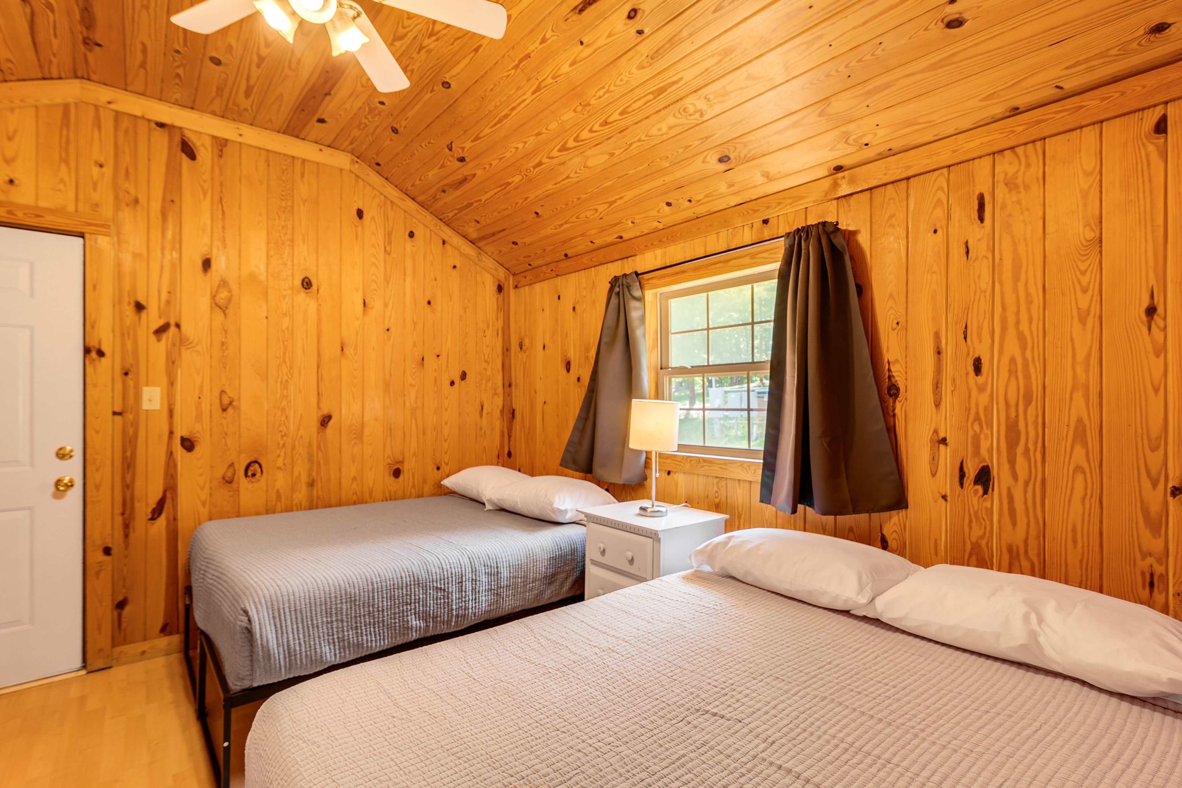Bedroom | 2 Full Beds | Linens Provided | Hangers