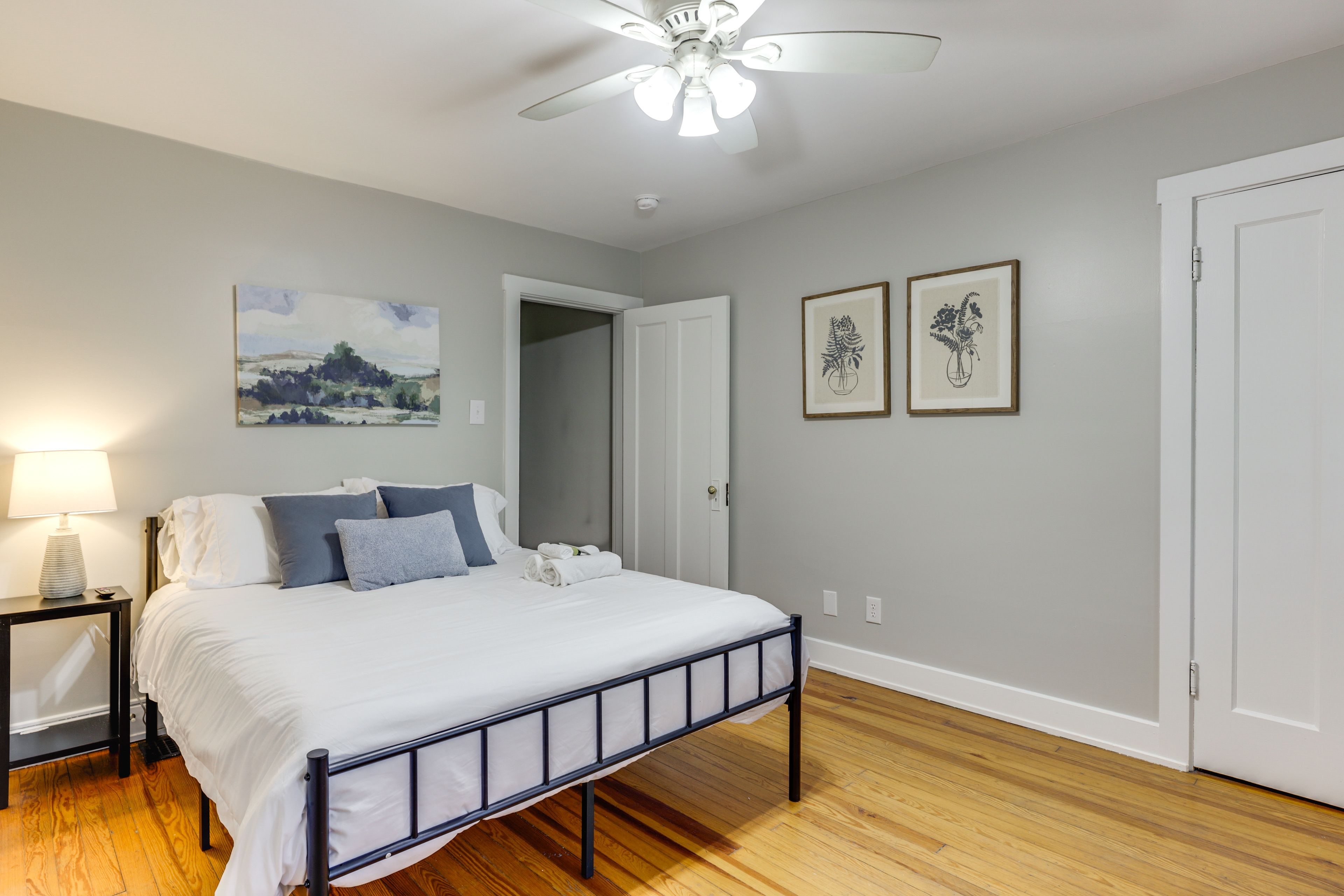 Bedroom 1 | Queen Bed | Linens Provided | Smart TV