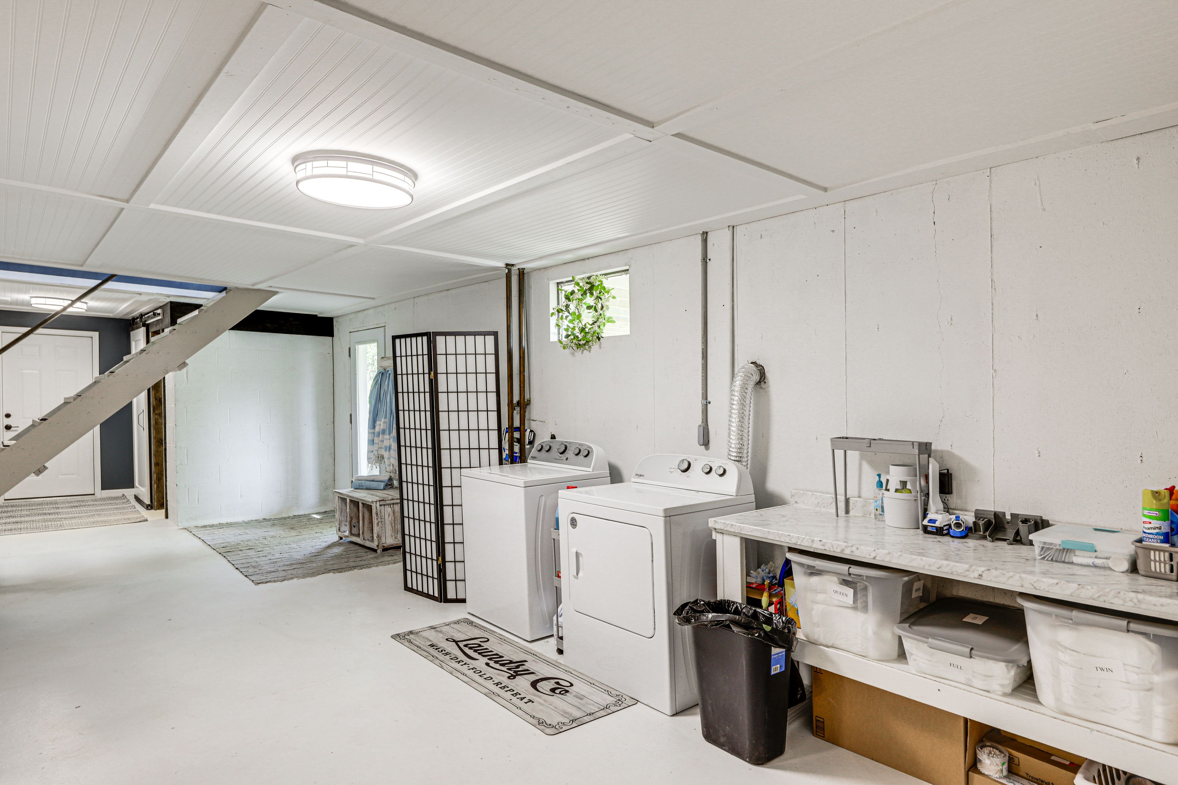 Washer & Dryer | Basement Level | Detergent Provided