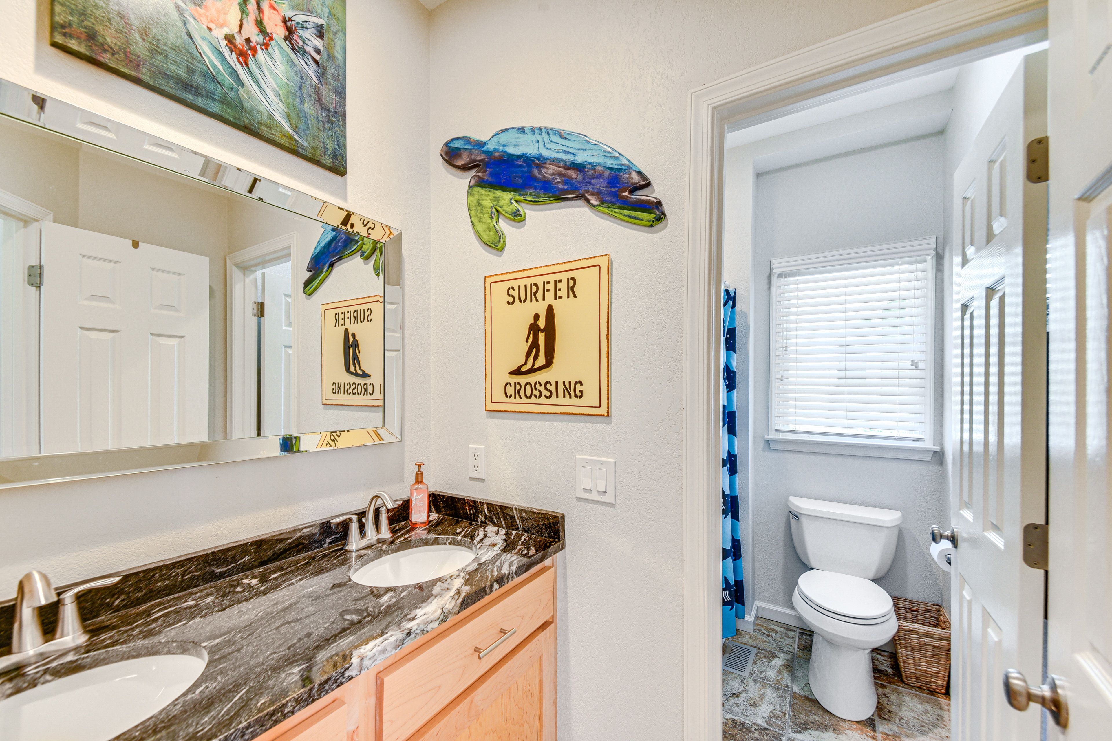 Bathroom | Towels Provided | 1st Floor
