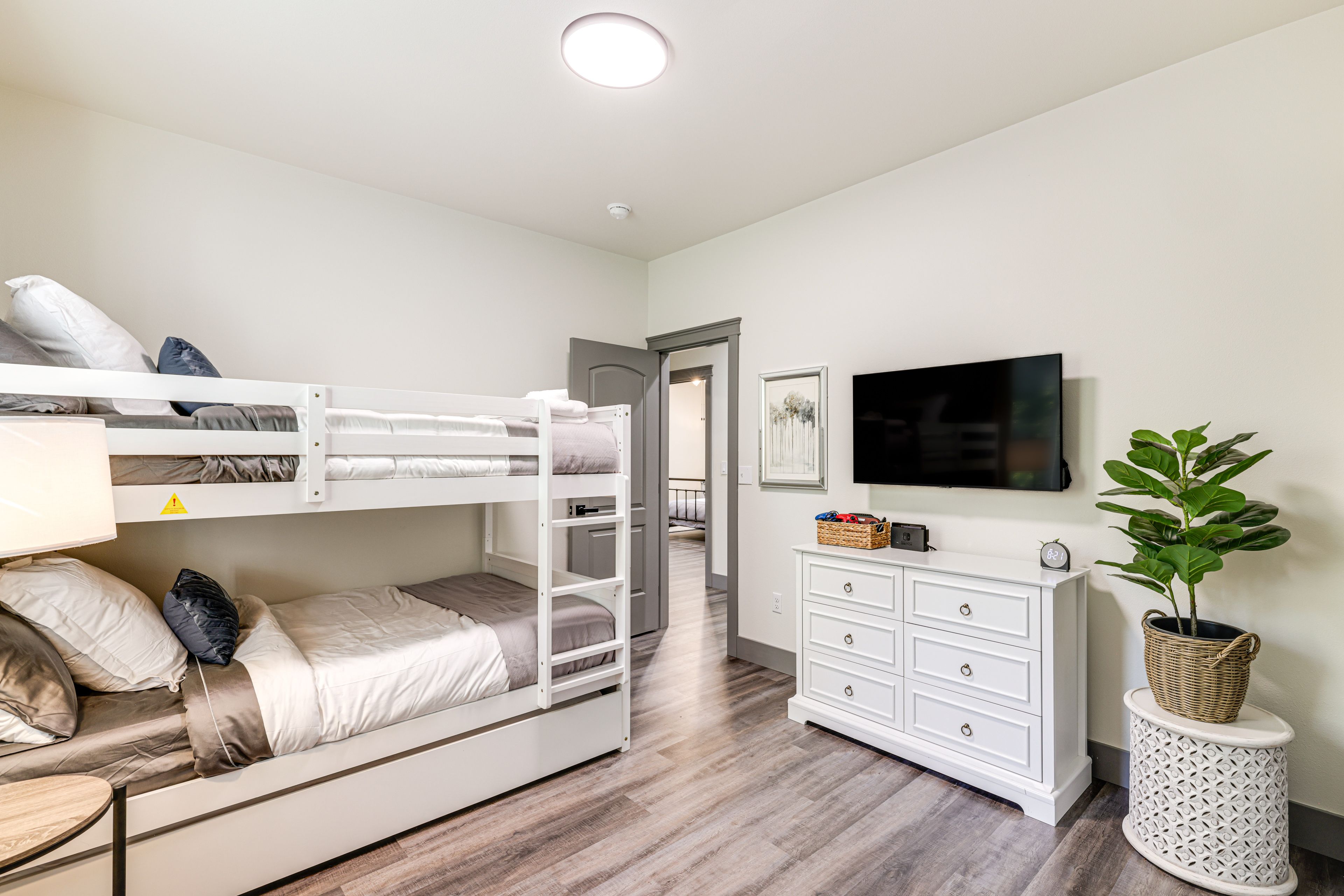 Bedroom 3 | Full Bunk Bed w/ Twin Trundle | Smart TV