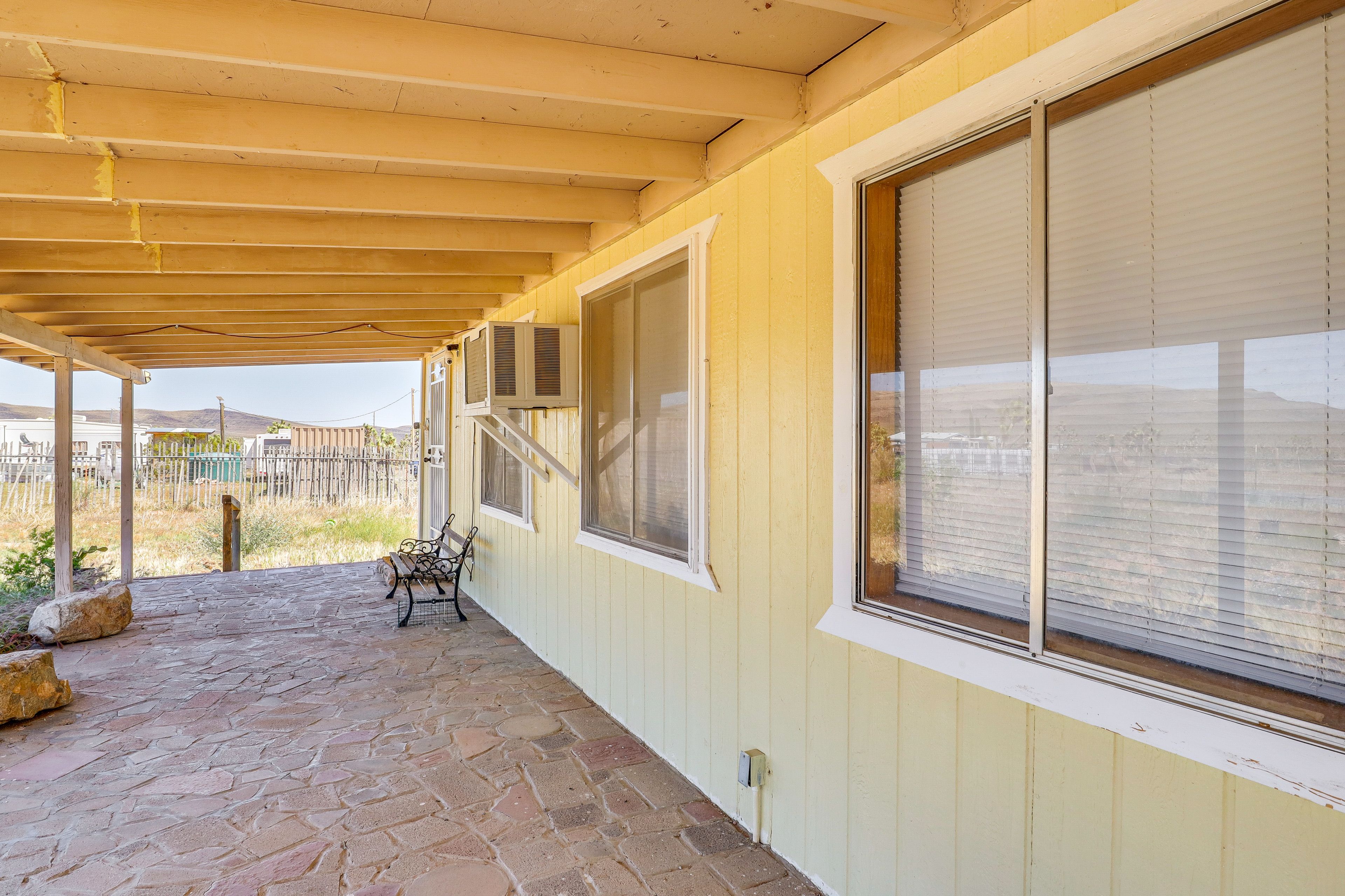 Rear Covered Patio