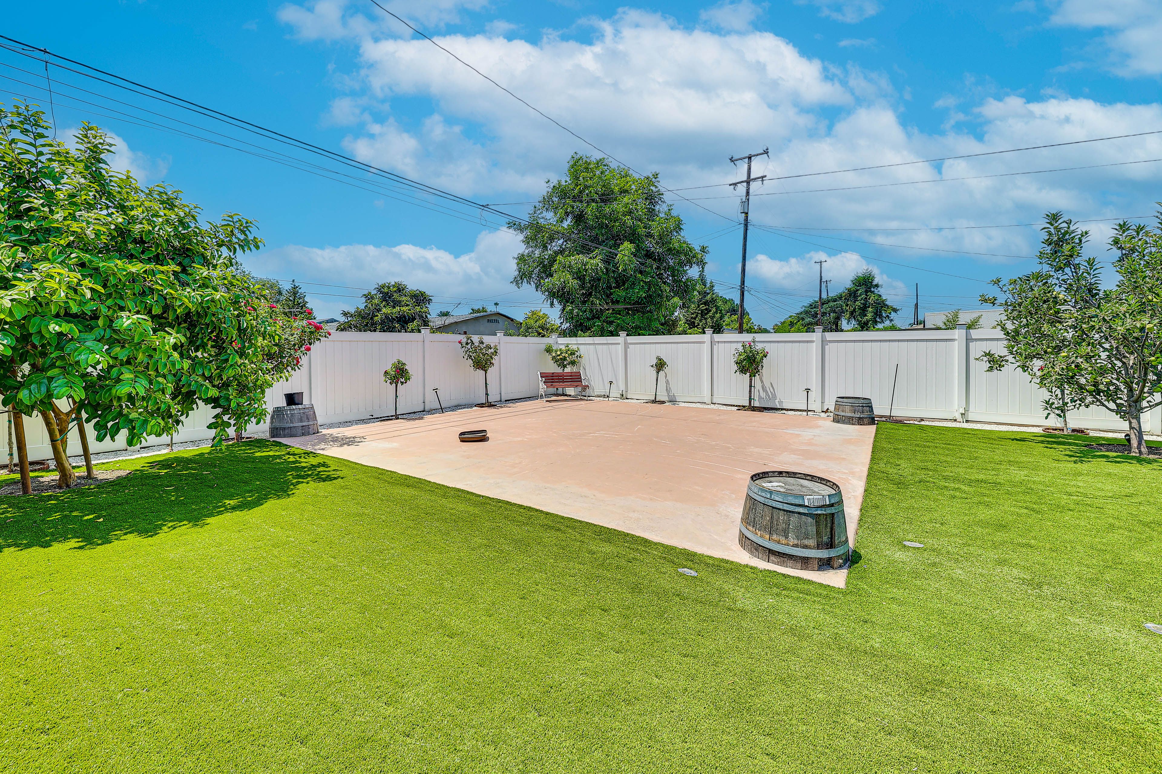 Patio | Fenced-In Yard