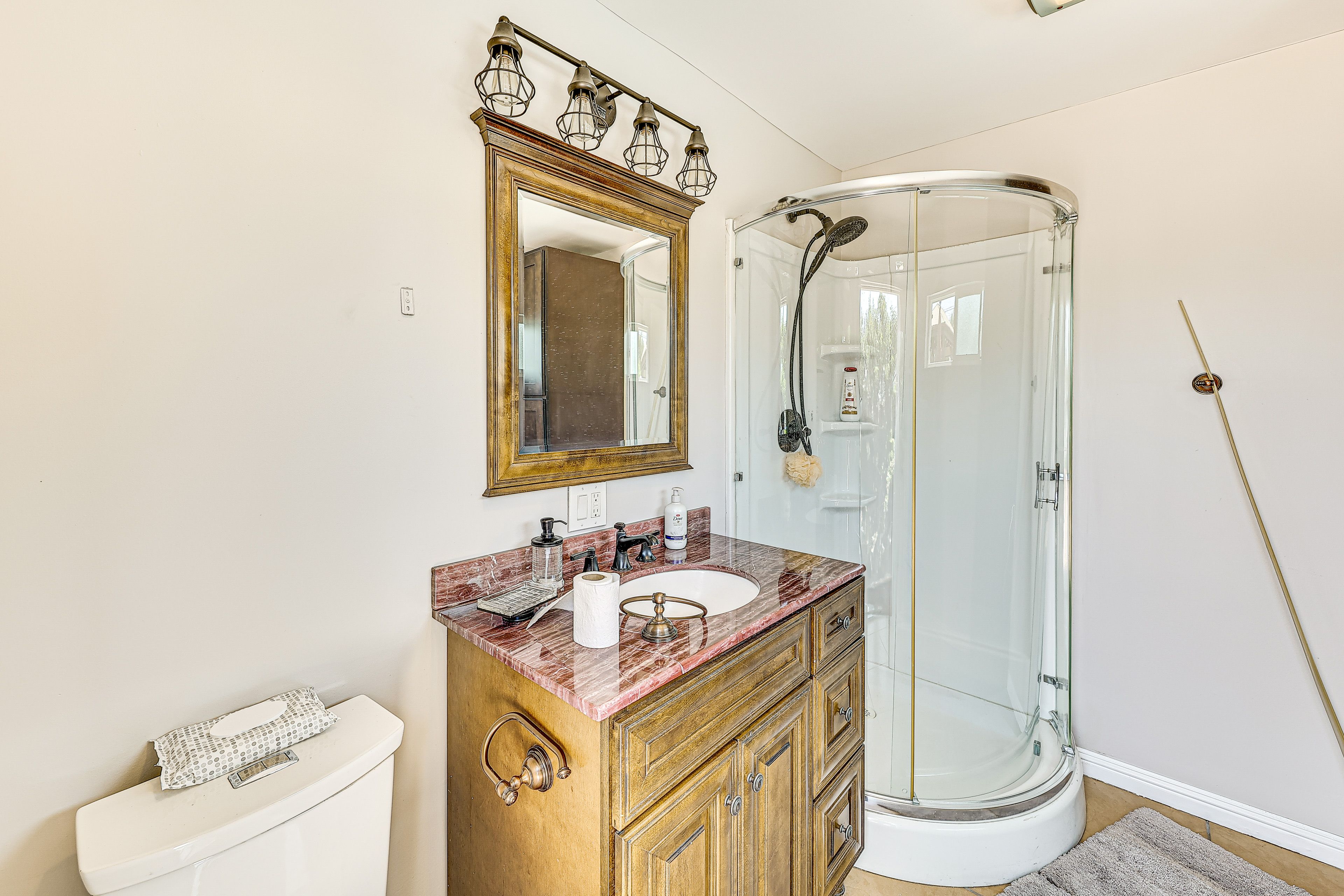 Full Bathroom (Pool Area) | Walk-In Shower
