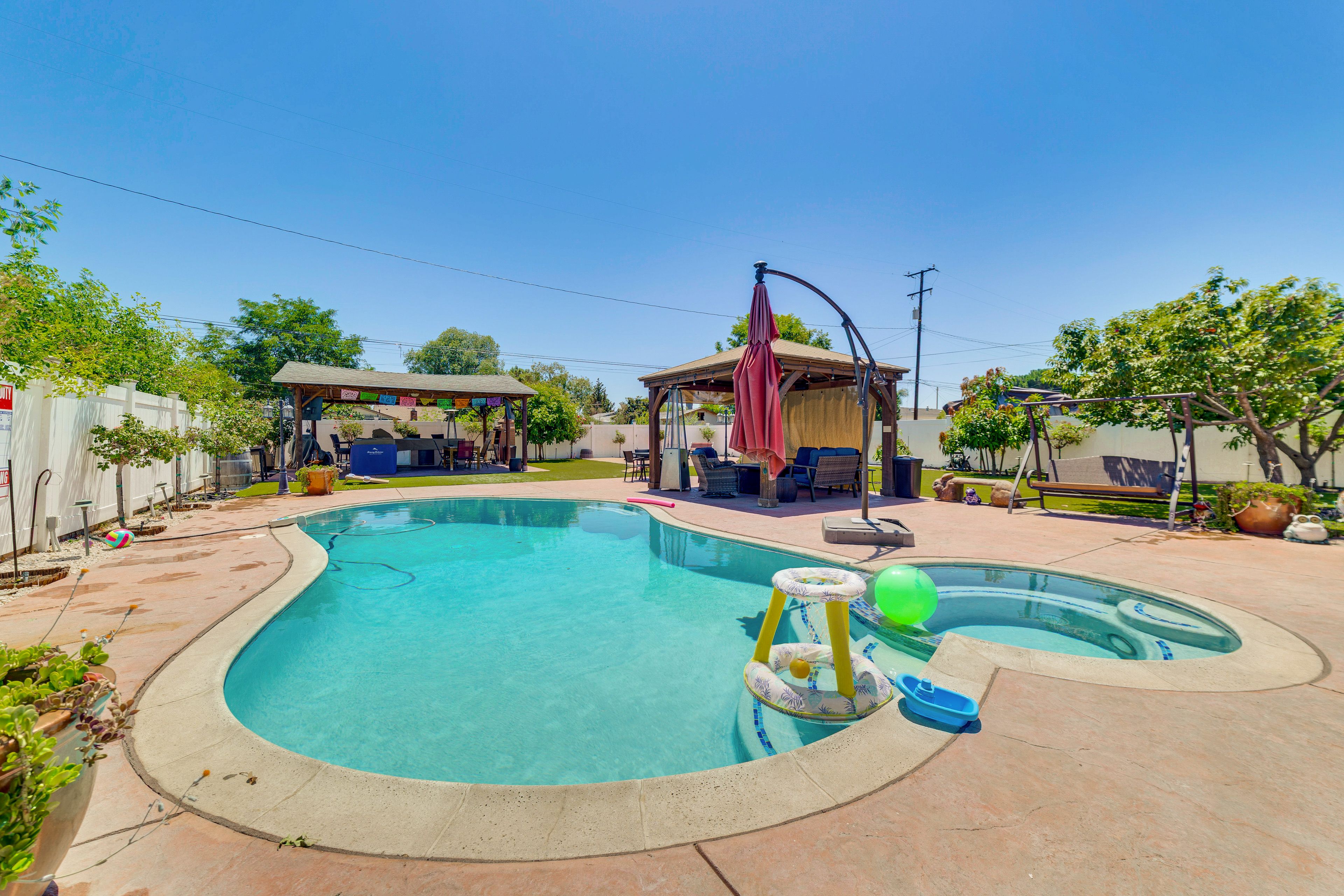 West Covina Vacation Rental | 4BR | 3BA | 1,904 Sq Ft | 4 Steps to Enter