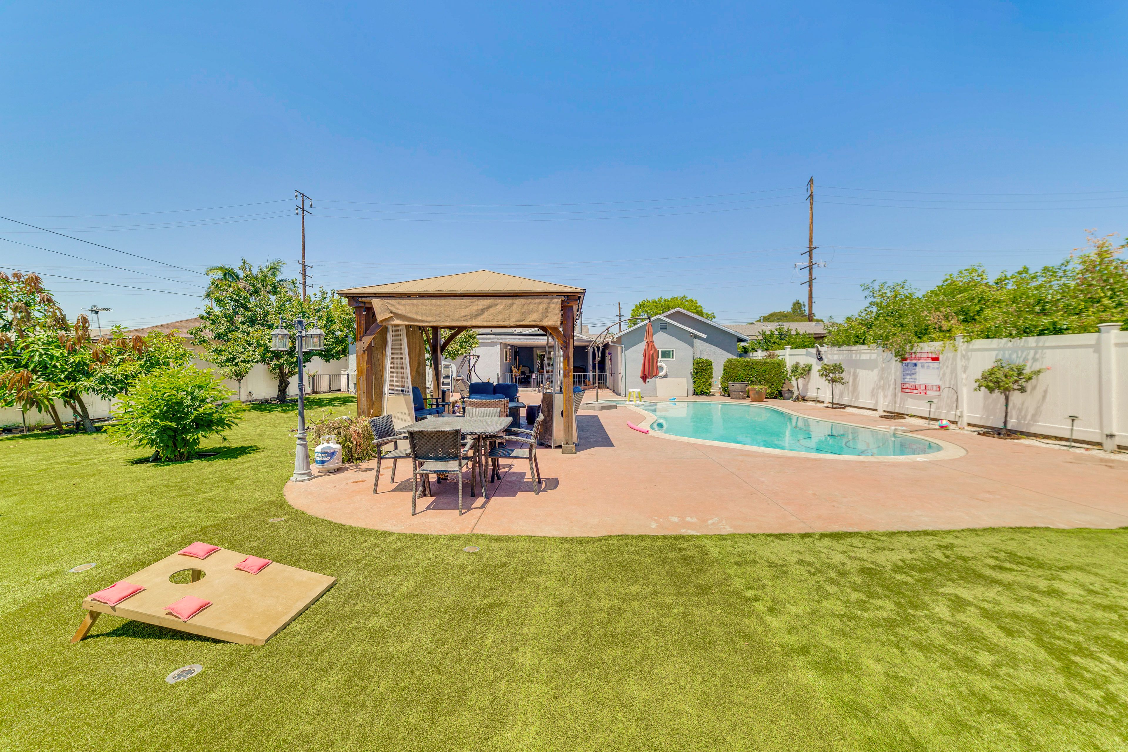 Yard | Pool | Outdoor Dining Area | Gazebo | Outdoor Kitchen