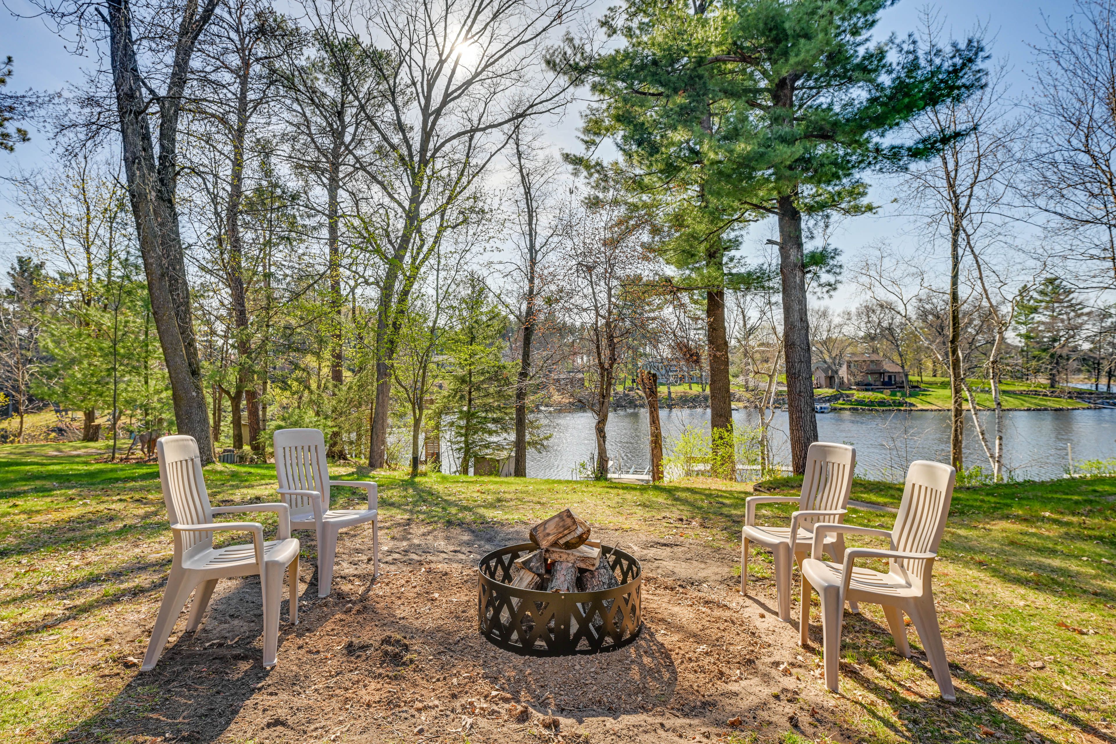 Wood-Burning Fire Pit