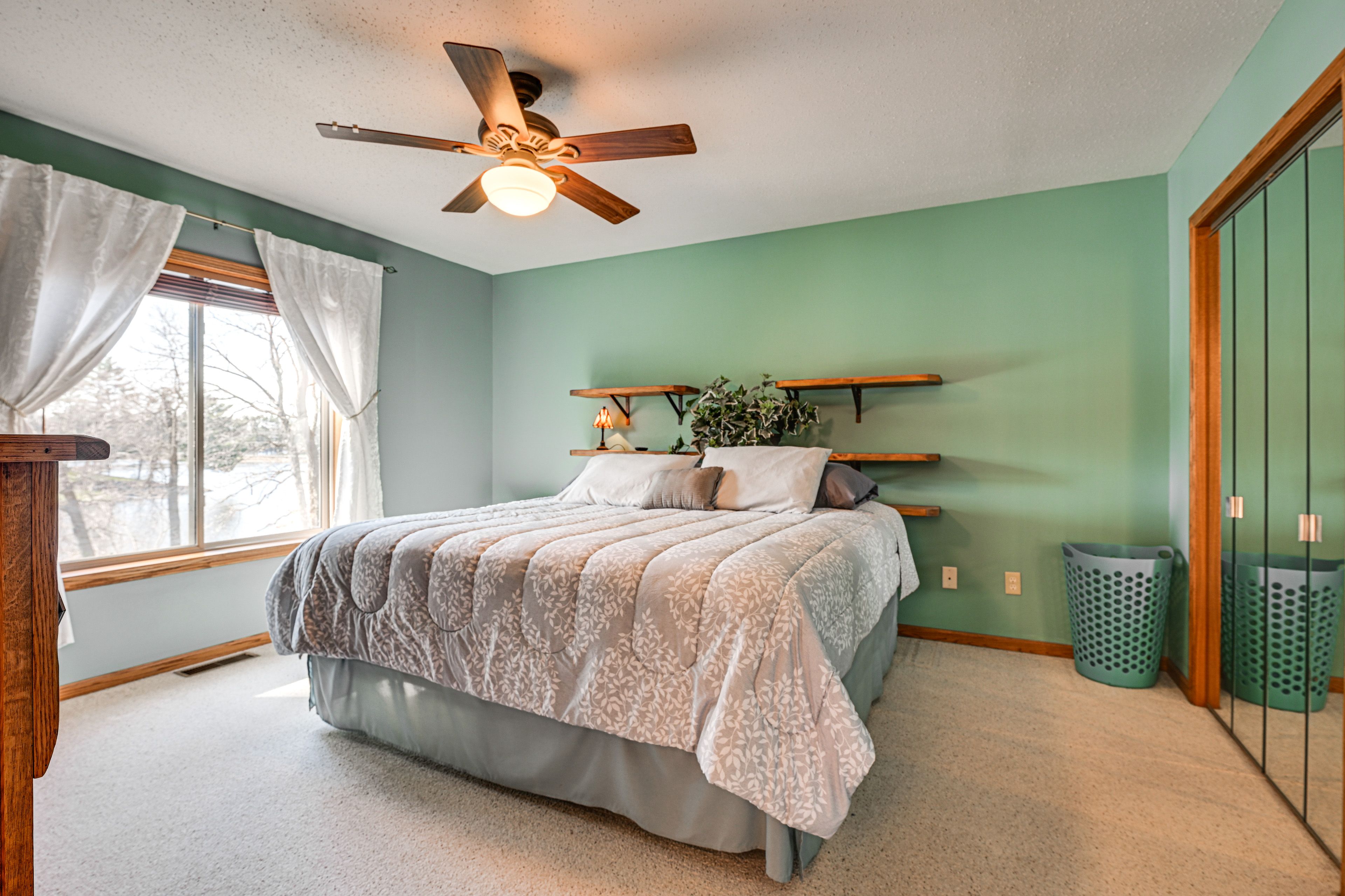 Bedroom 1 | Upper Level | King Bed | Smart TV | Linens Provided