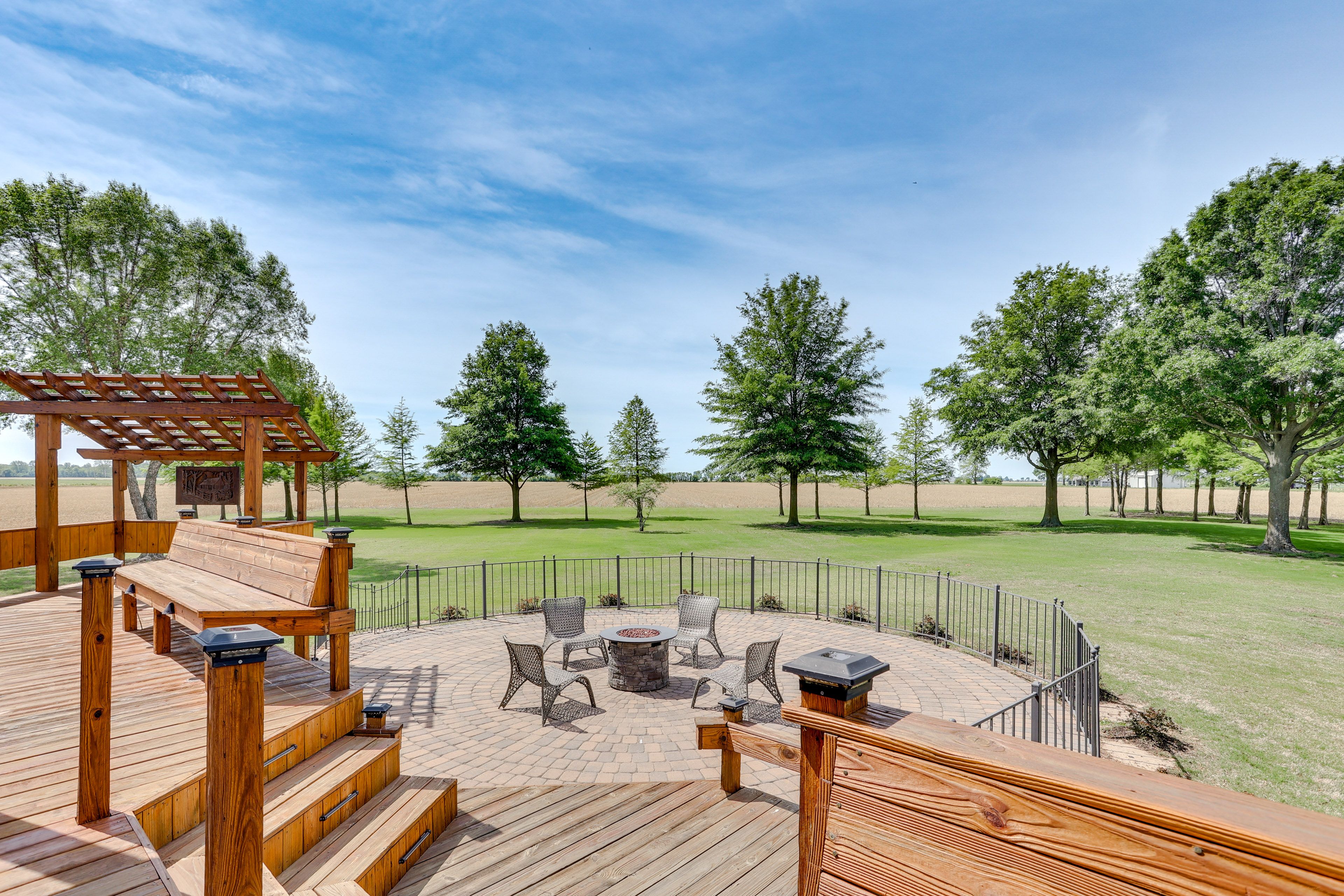 Patio | Fire Pit w/ Seating Area