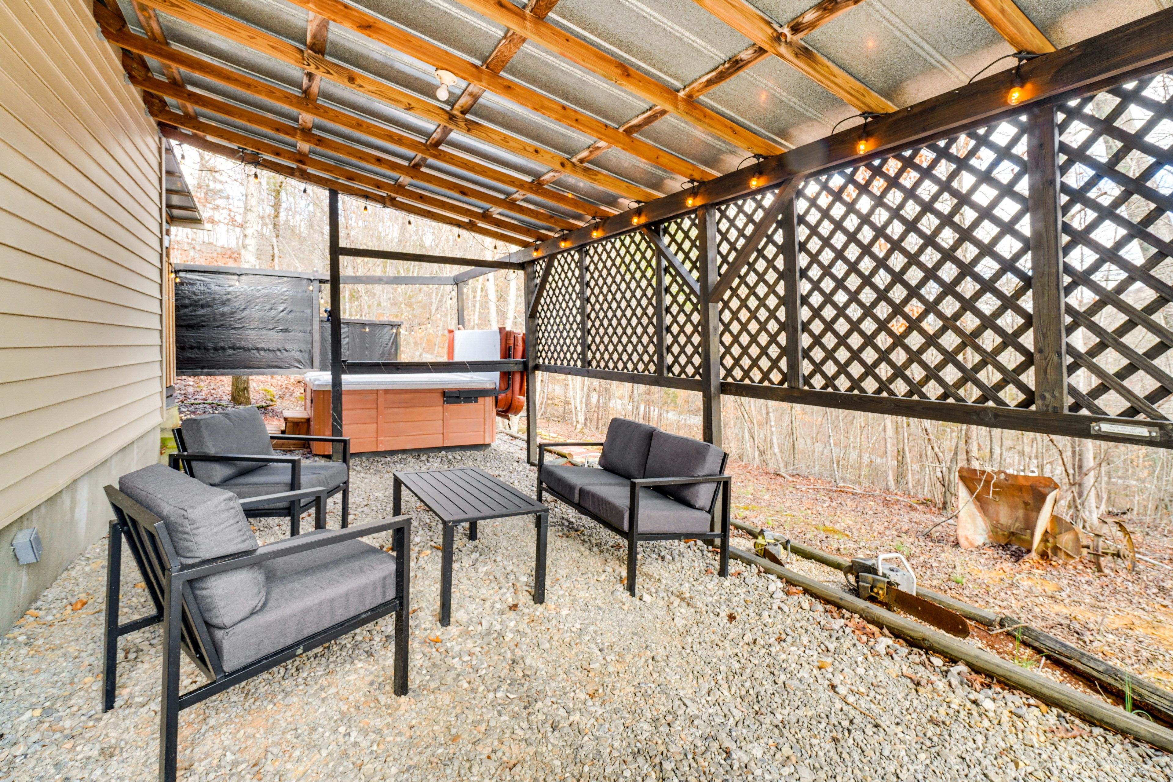 Patio | Hot Tub | Yard