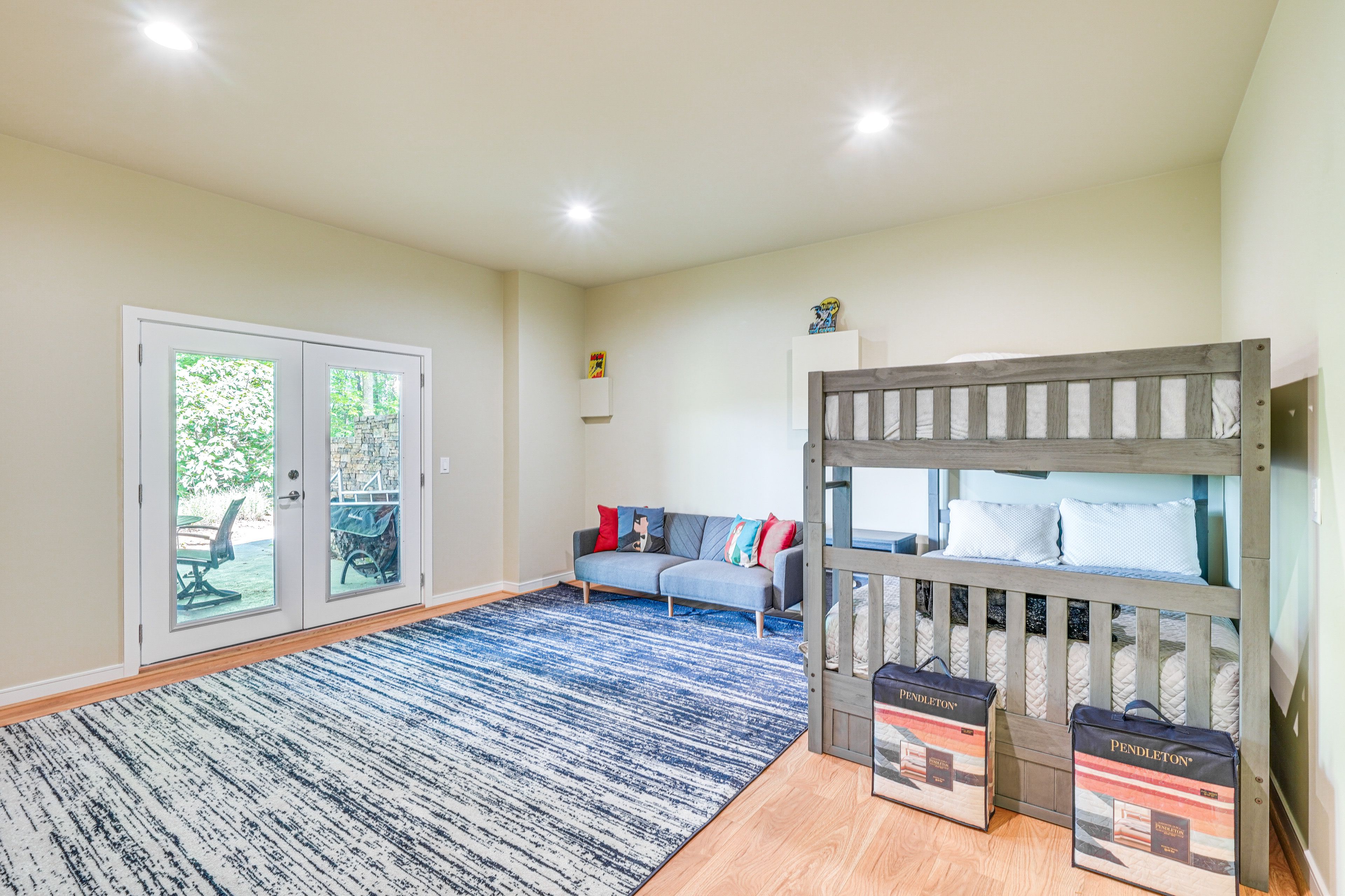 Bedroom 4 | Full Bunk Bed | Basement Level