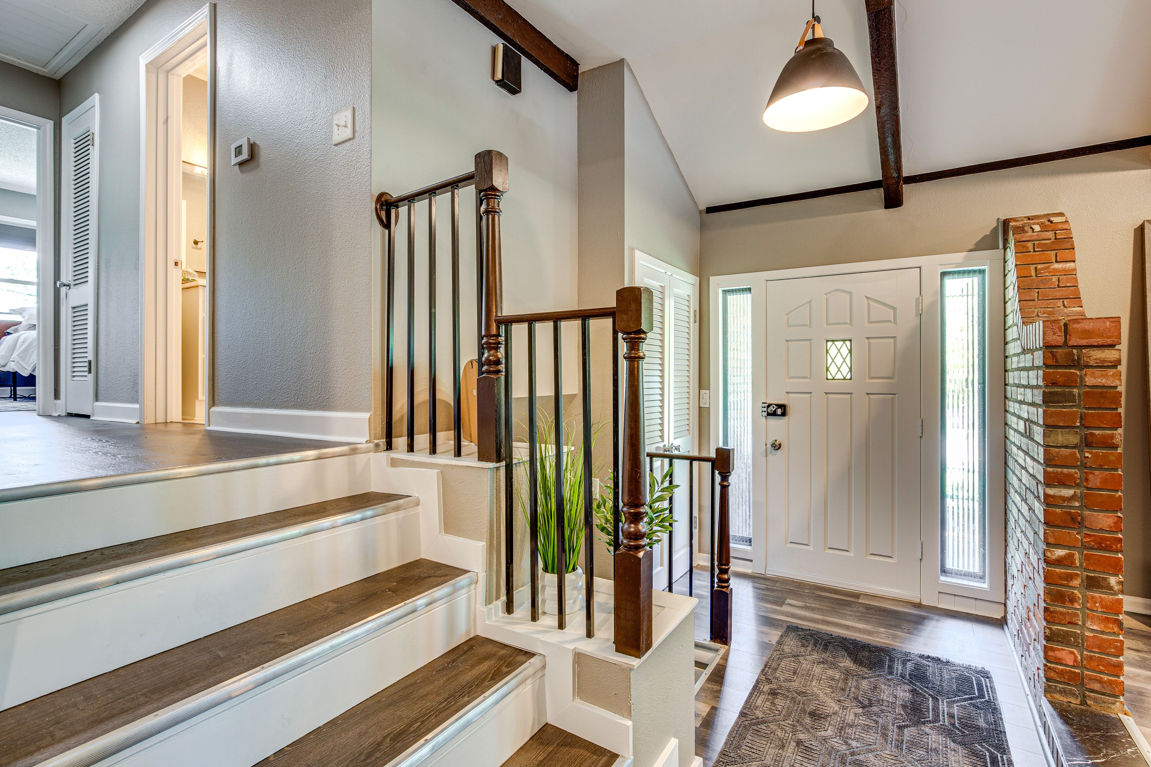 Stairway to Bedrooms & Bathrooms | Front Entrance | Main Level