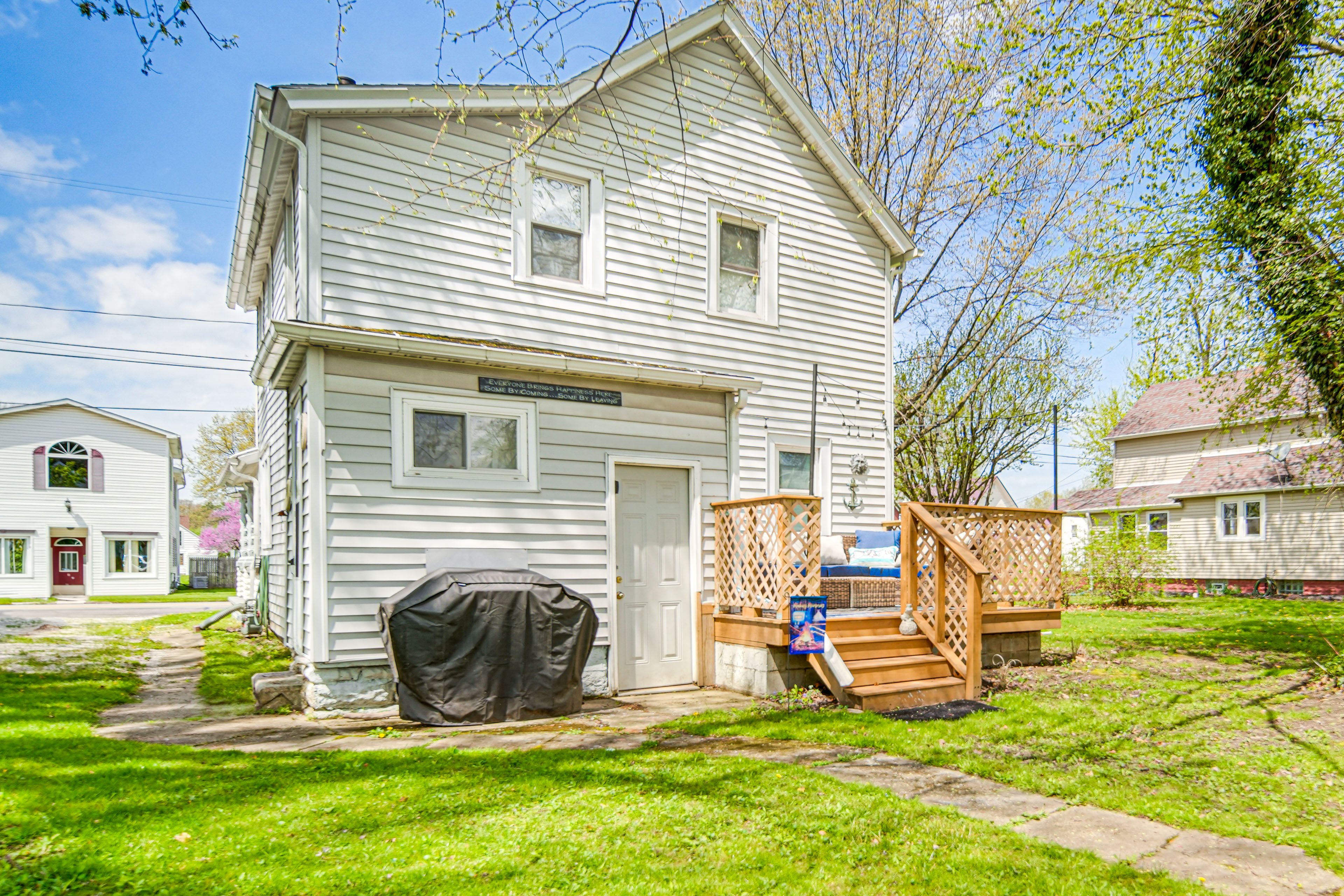 Back Exterior | Deck | Grill | Outdoor Seating