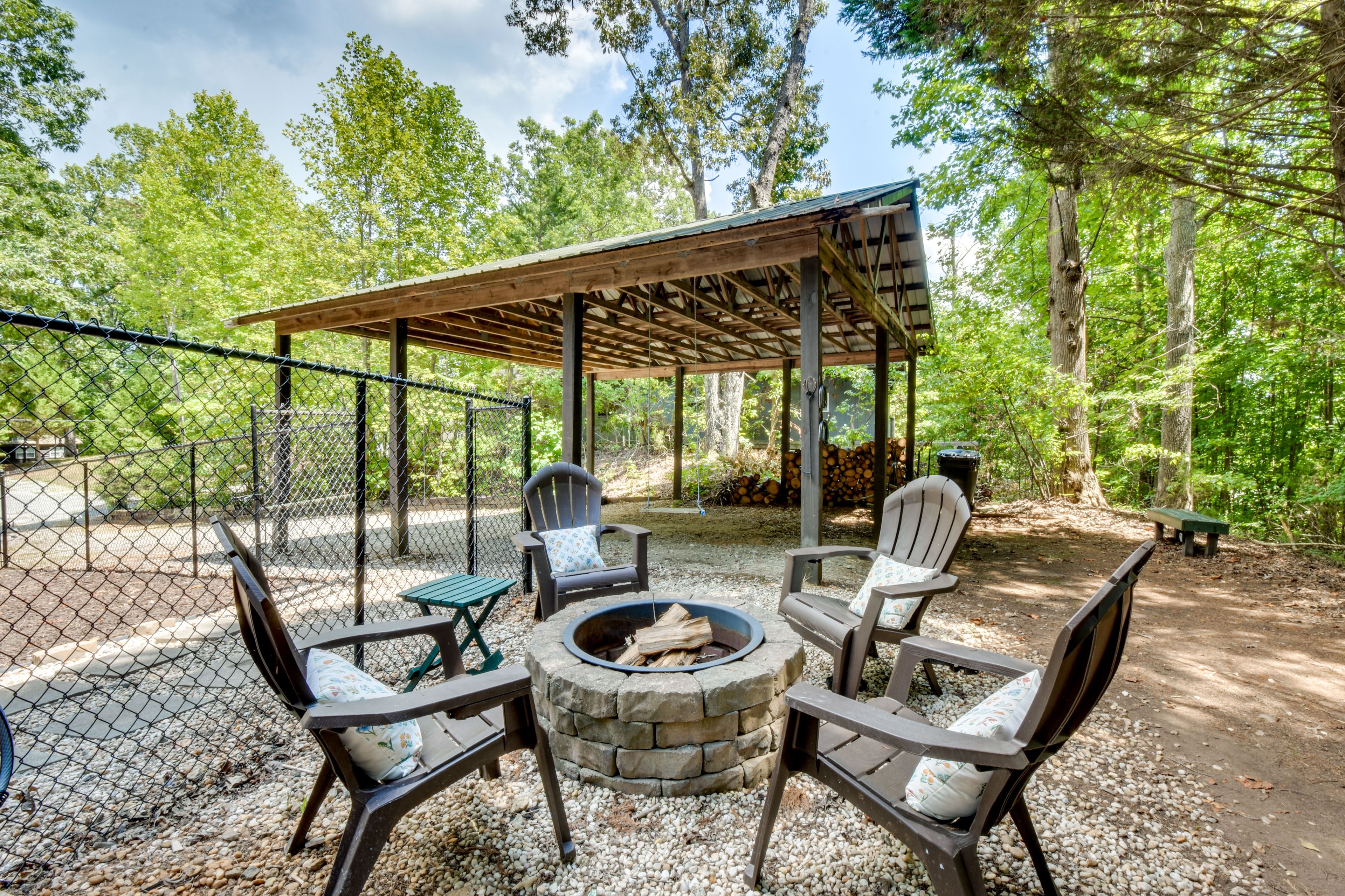 Private Outdoor Space | Fully Fenced Backyard | Wood-Burning Fire Pit