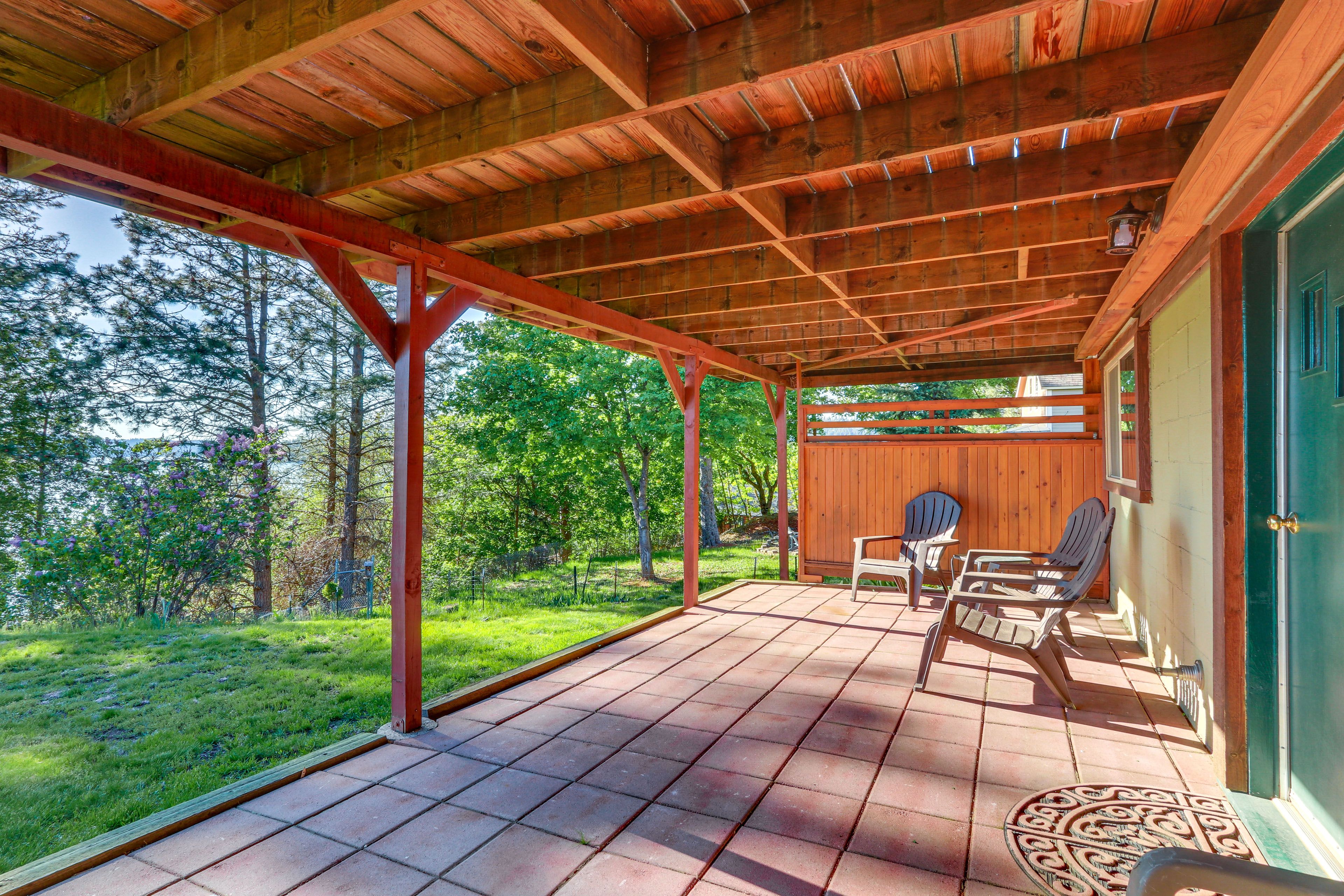 Private Backyard Area | Lower Patio