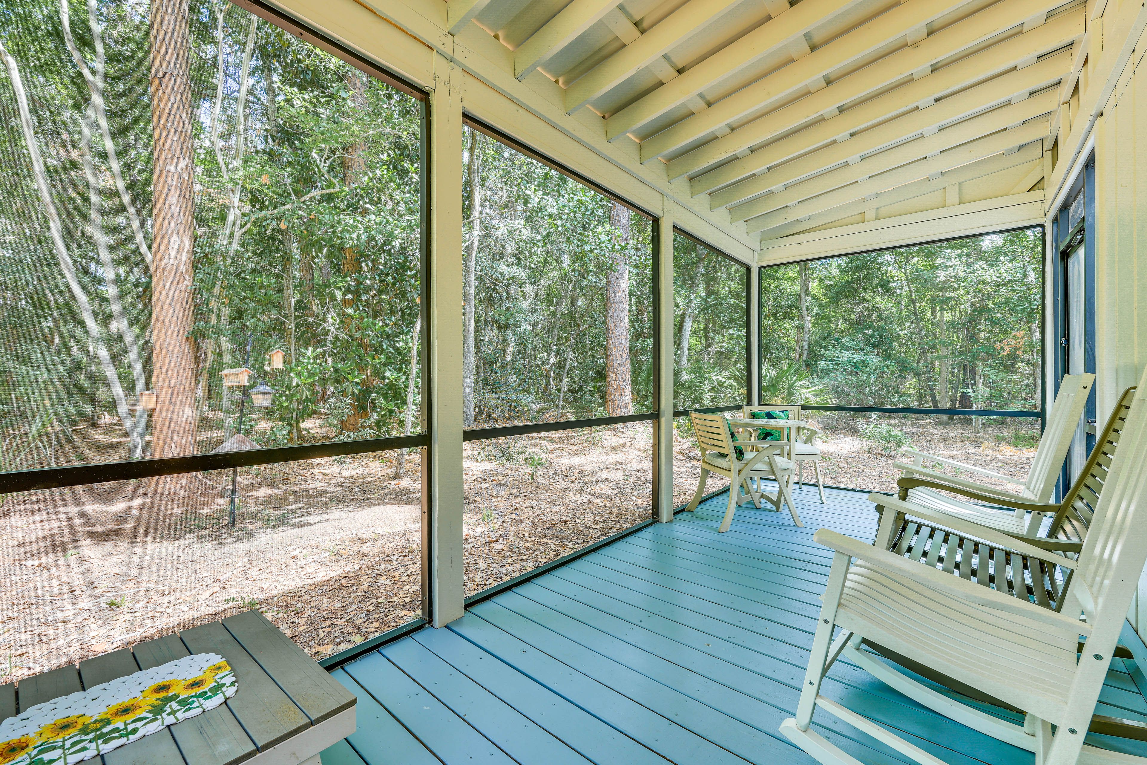 Screened Patio | Forested Surroundings | Bird Watching