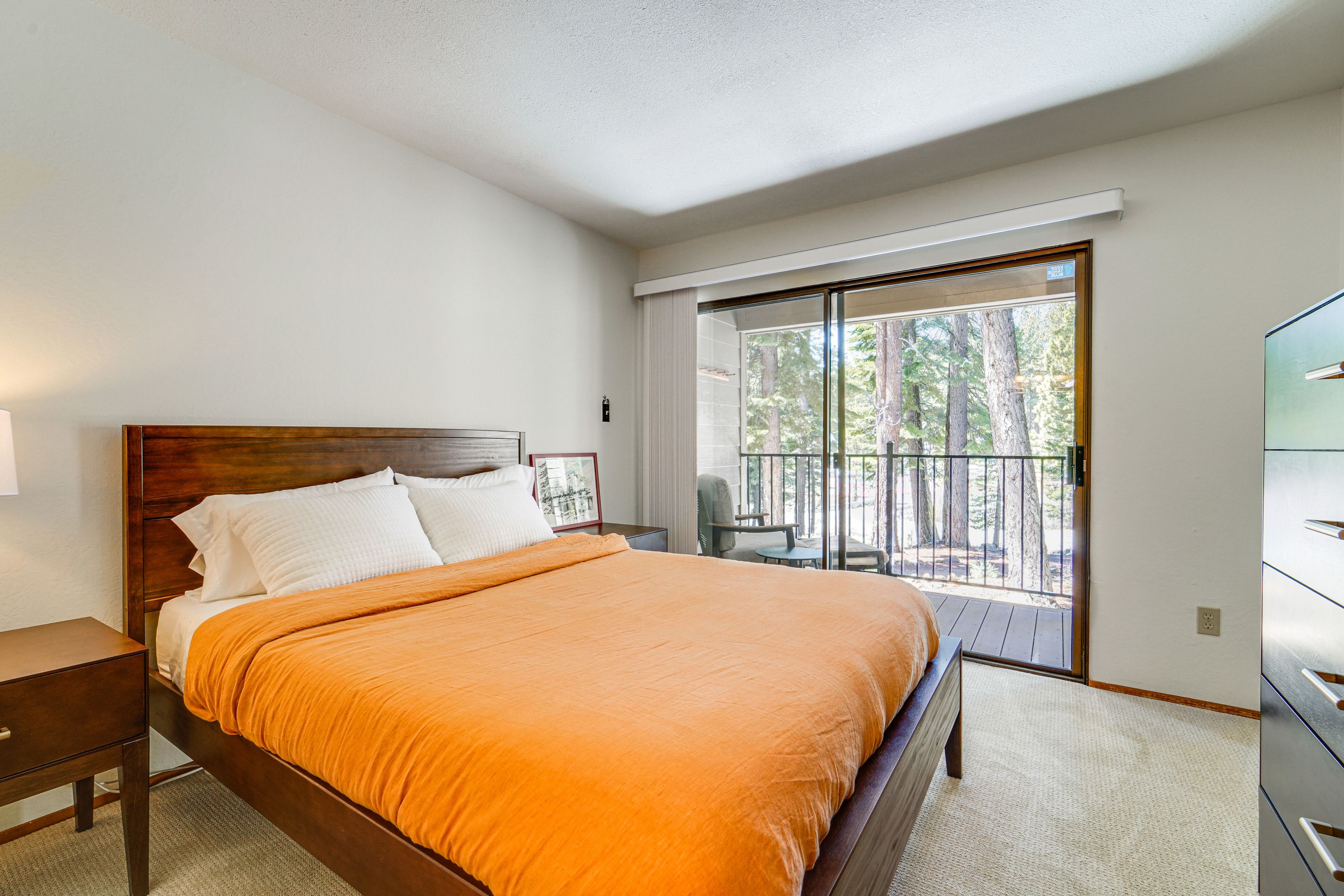 Bedroom 1 | 1st Floor | Queen Bed | Private Balcony