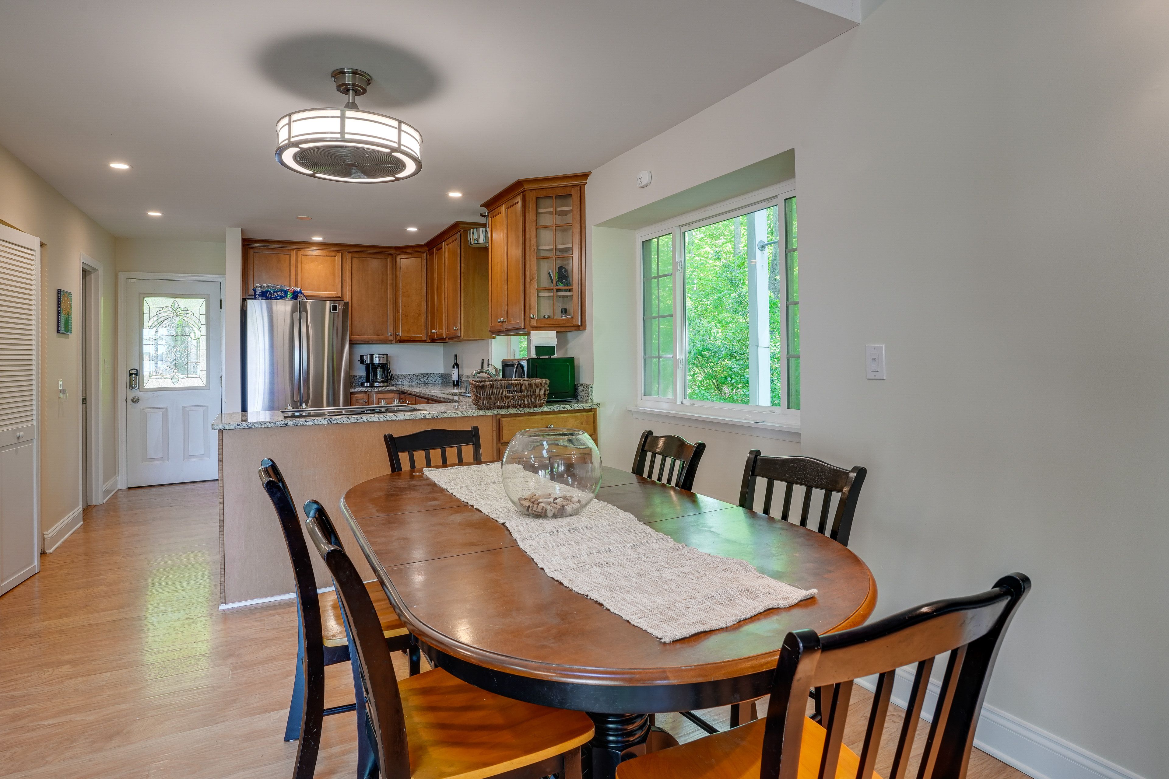 Dining Area | Dishware & Flatware Provided | 1st Floor